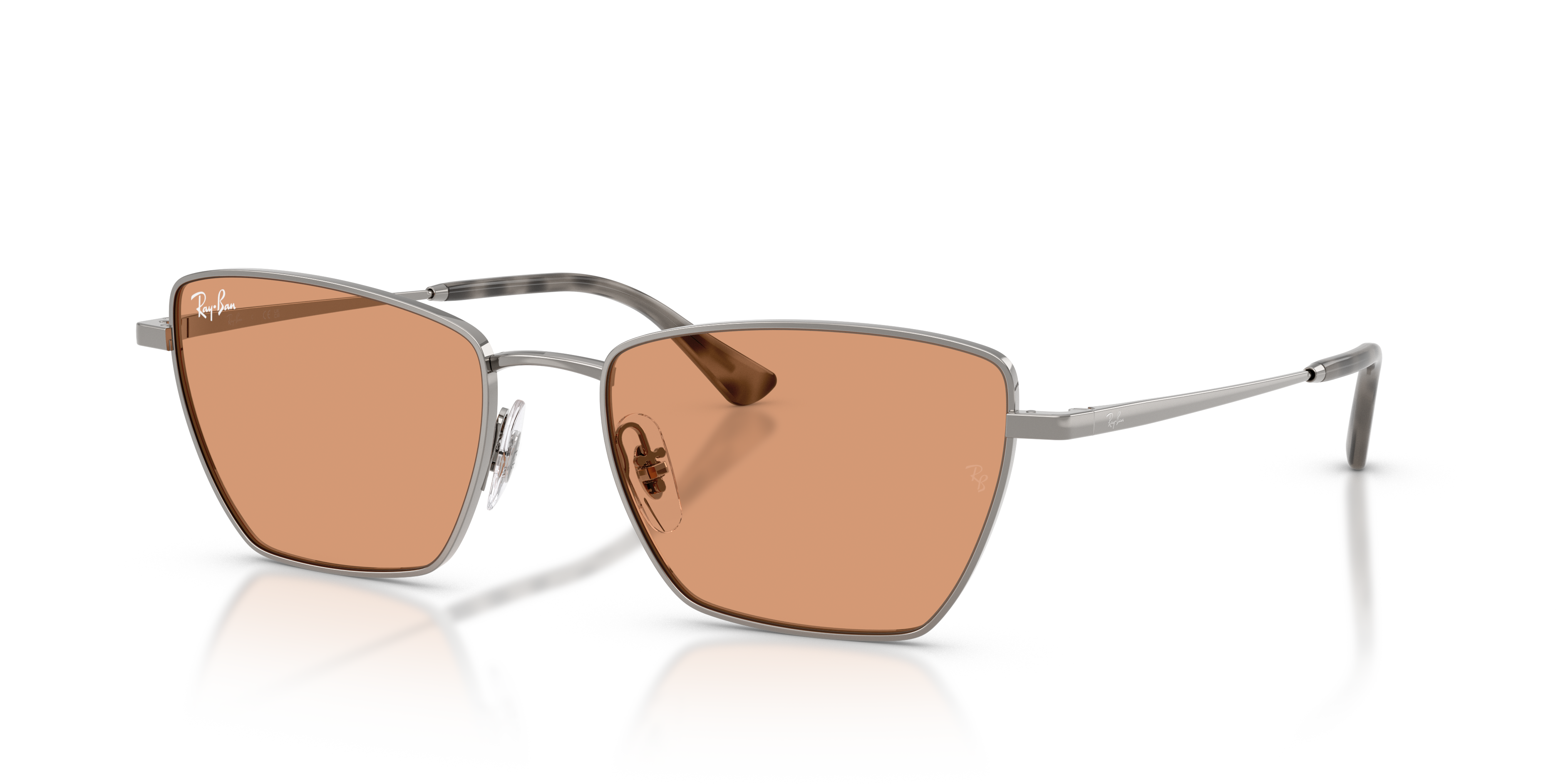 Occhiali da Sole Ray-Ban RB3783 Drea Silver Unisex Bio-Based