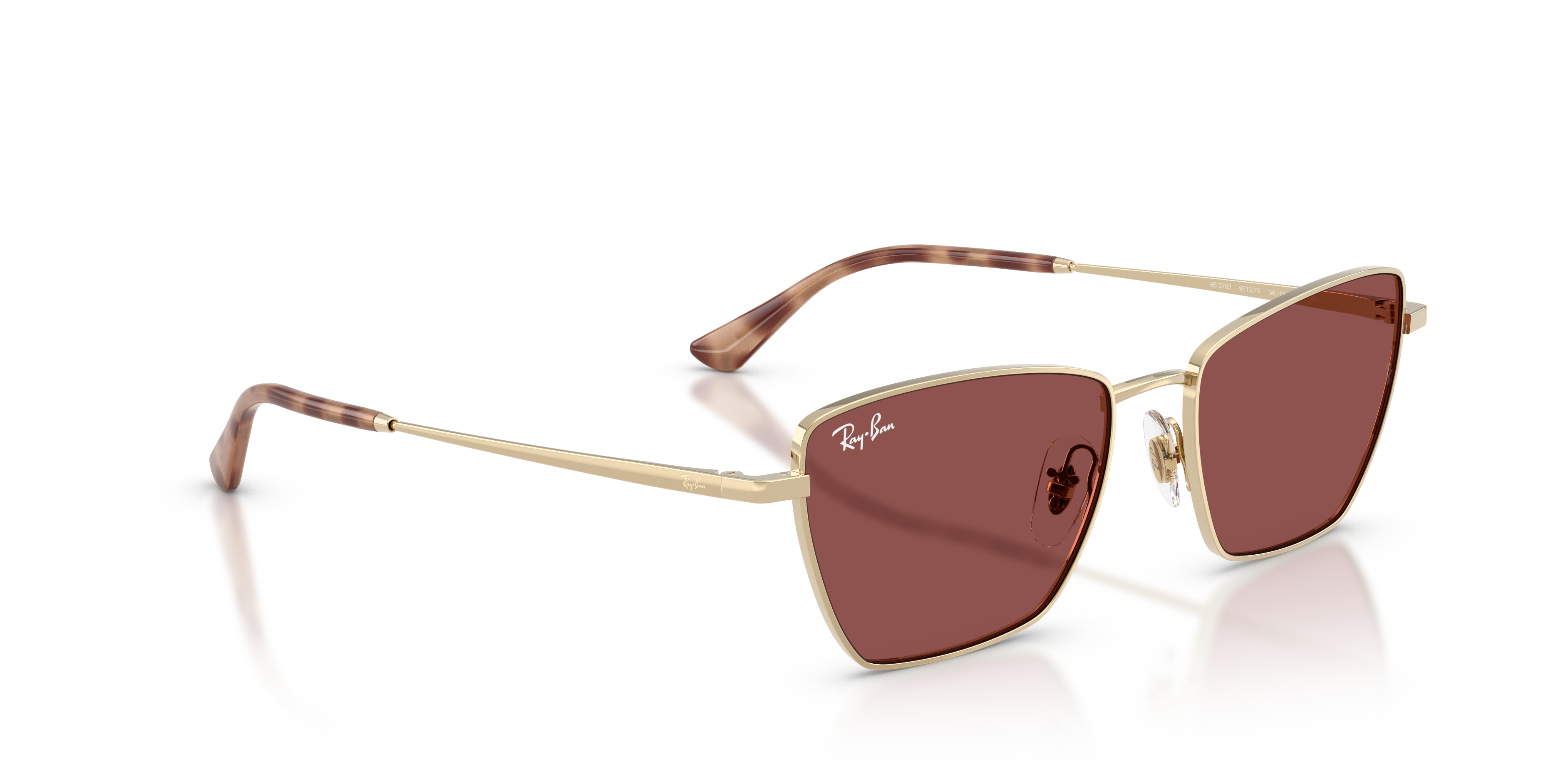 Occhiali da Sole Ray-Ban RB3783 Drea Silver Unisex Bio-Based