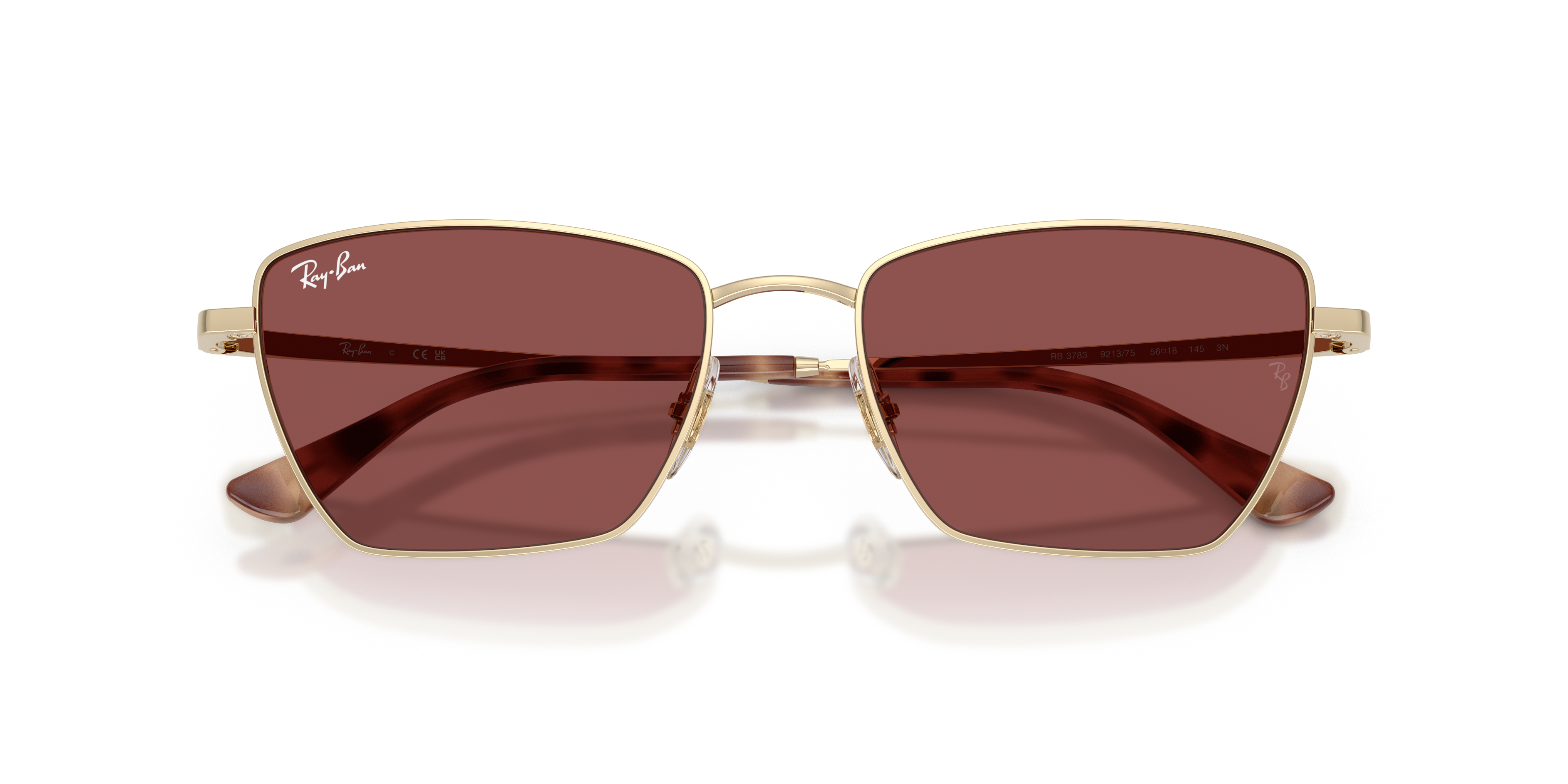 Occhiali da Sole Ray-Ban RB3783 Drea Silver Unisex Bio-Based