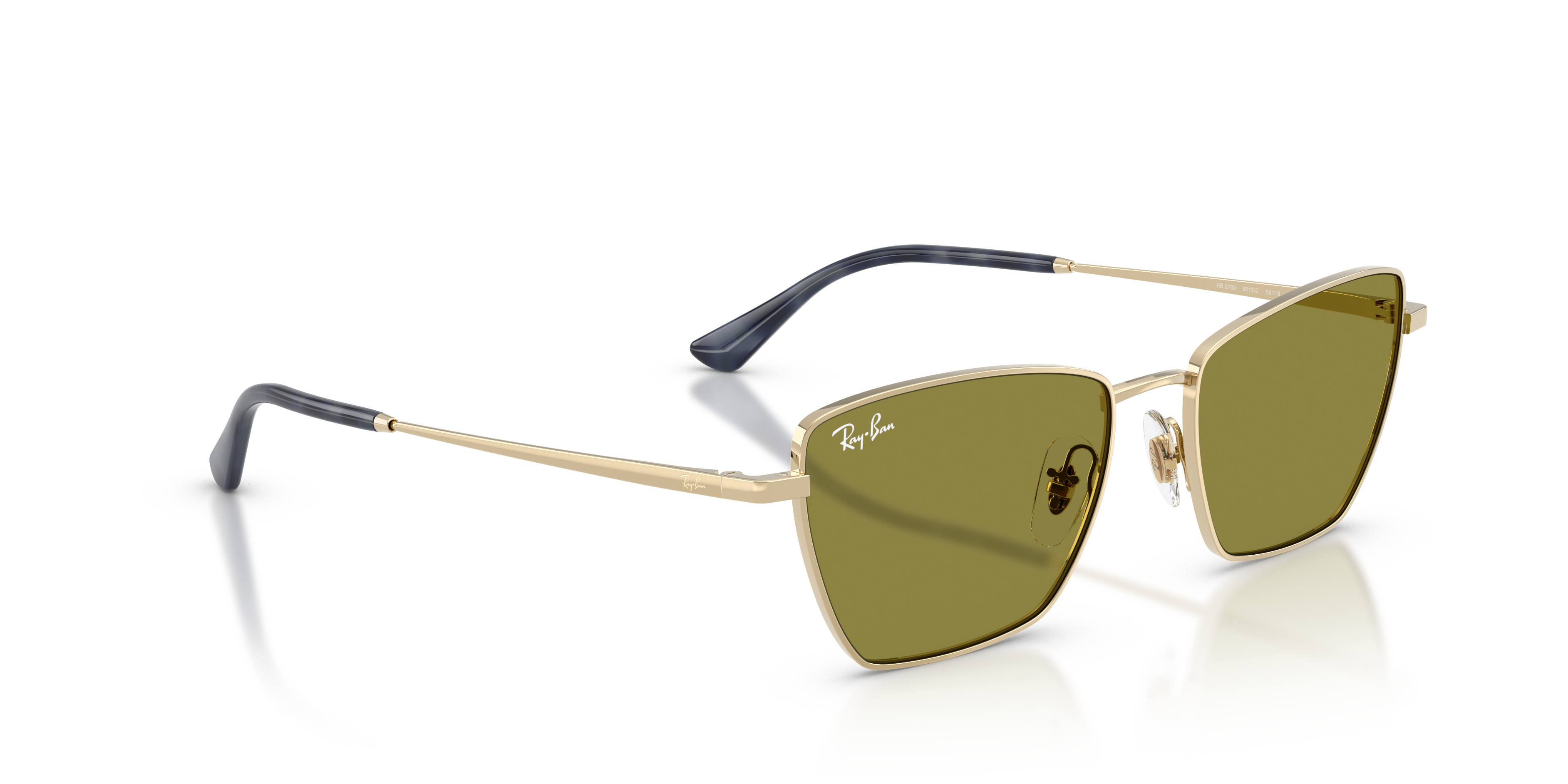 Occhiali da Sole Ray-Ban RB3783 Drea Silver Unisex Bio-Based