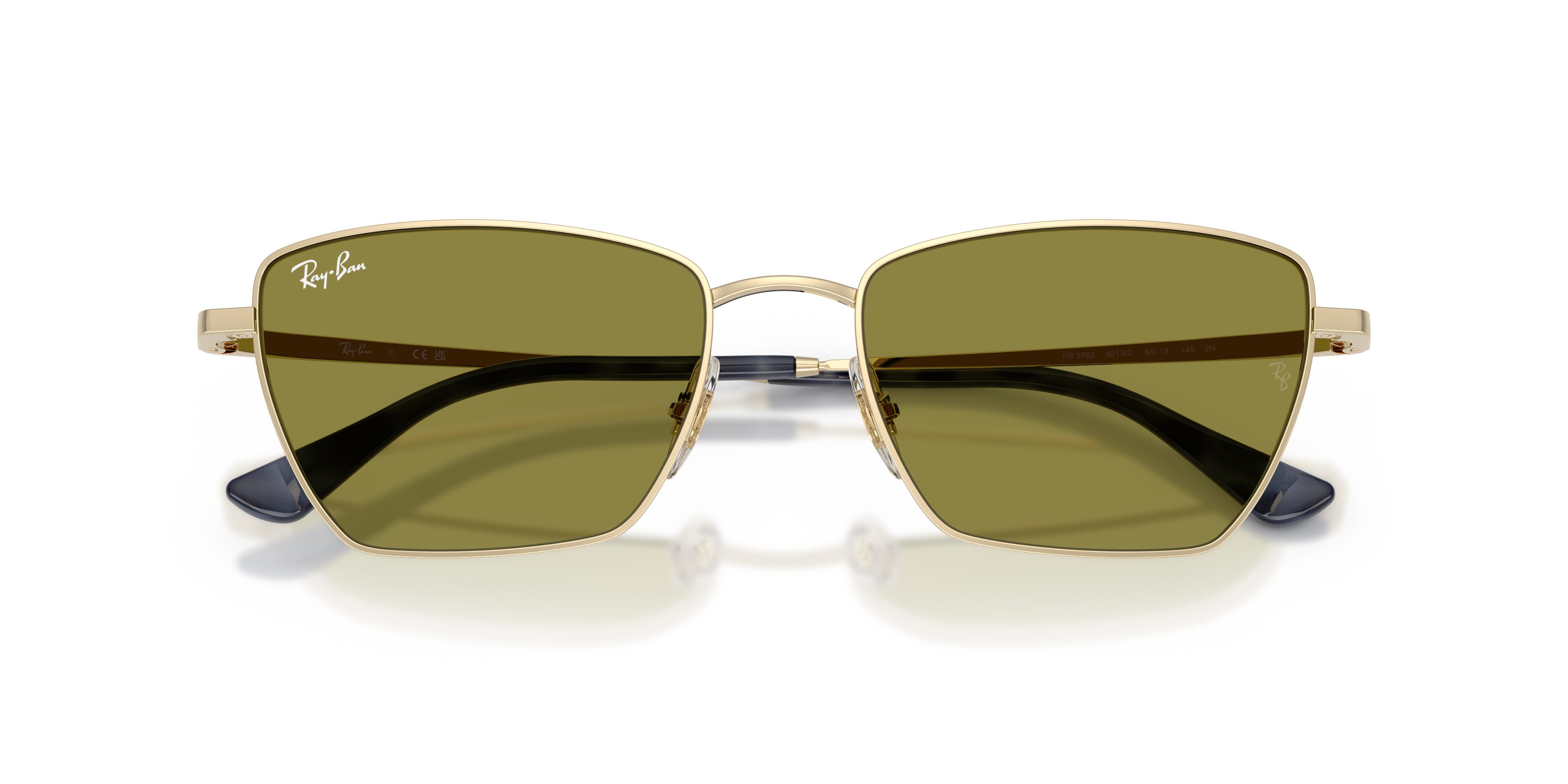 Occhiali da Sole Ray-Ban RB3783 Drea Silver Unisex Bio-Based
