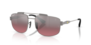 Occhiali da sole Ray-Ban RB3789M Gunmetal Polarizzati | Scuderia Ferra