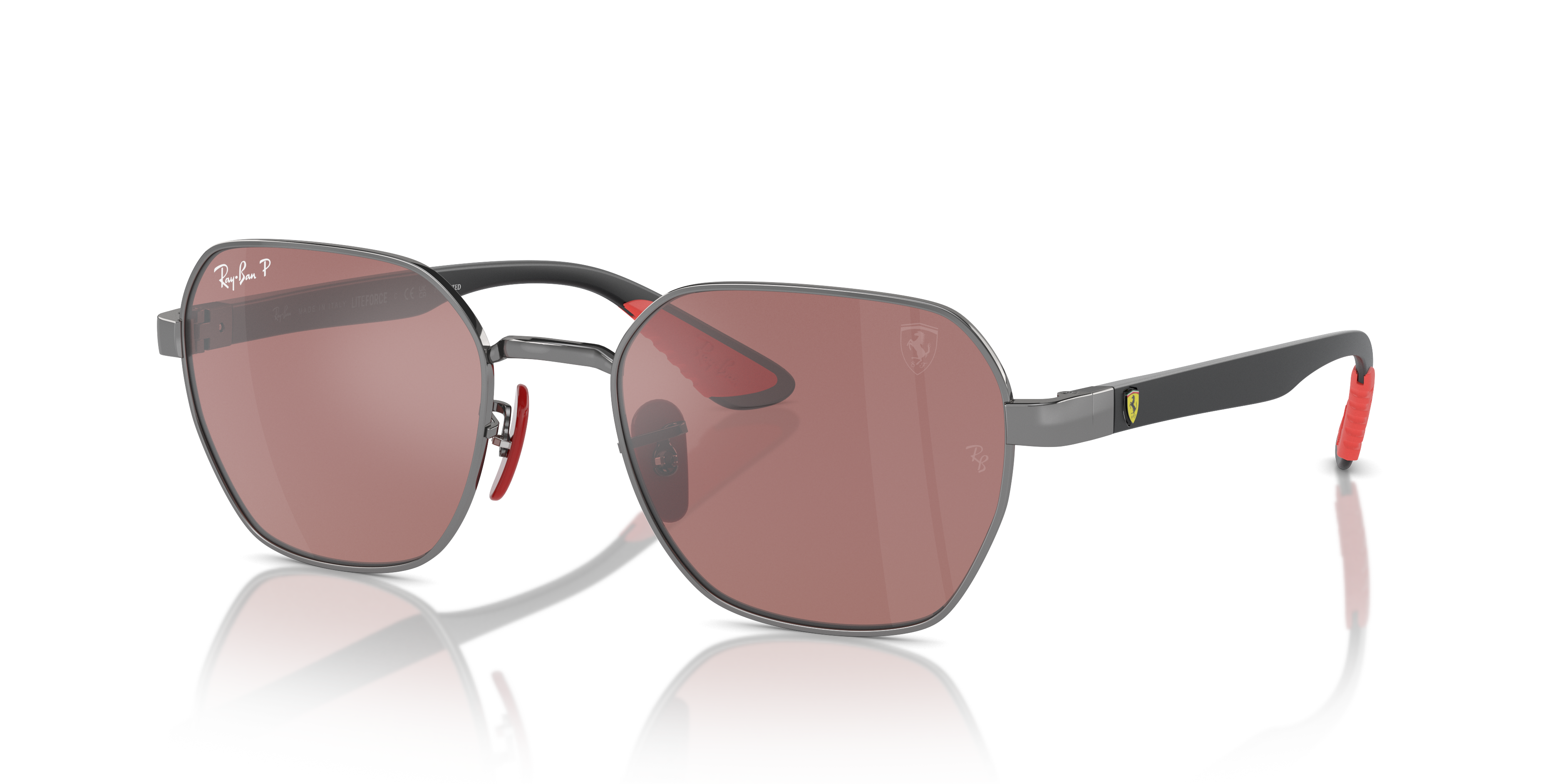 Occhiali da Sole Ray-Ban Scuderia Ferrari RB3794M Silver