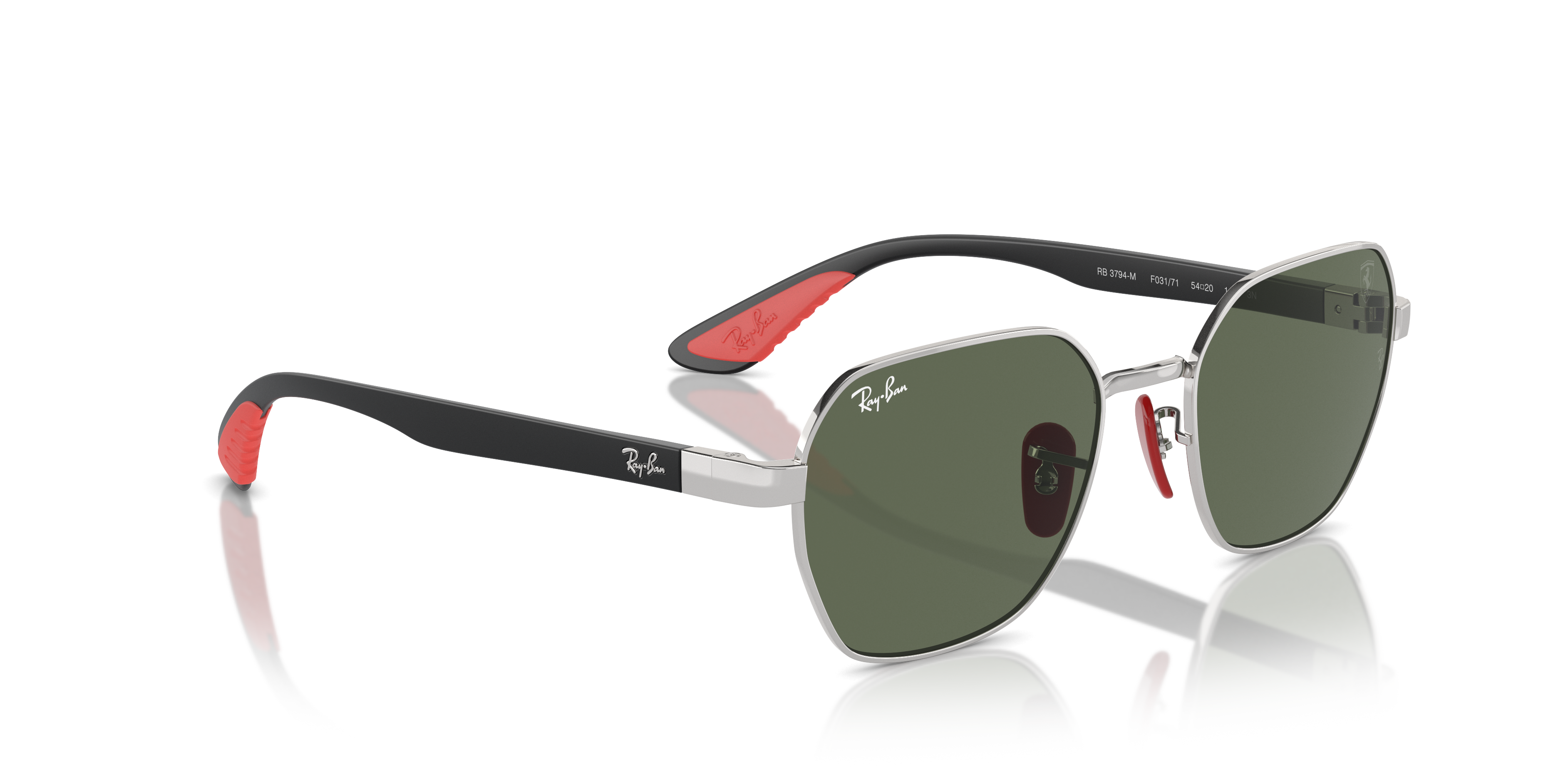 Occhiali da Sole Ray-Ban Scuderia Ferrari RB3794M Silver
