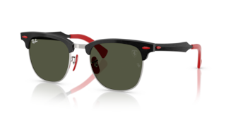 Occhiali da Sole Ray-Ban Scuderia Ferrari RB3807M Neri Spazzolati