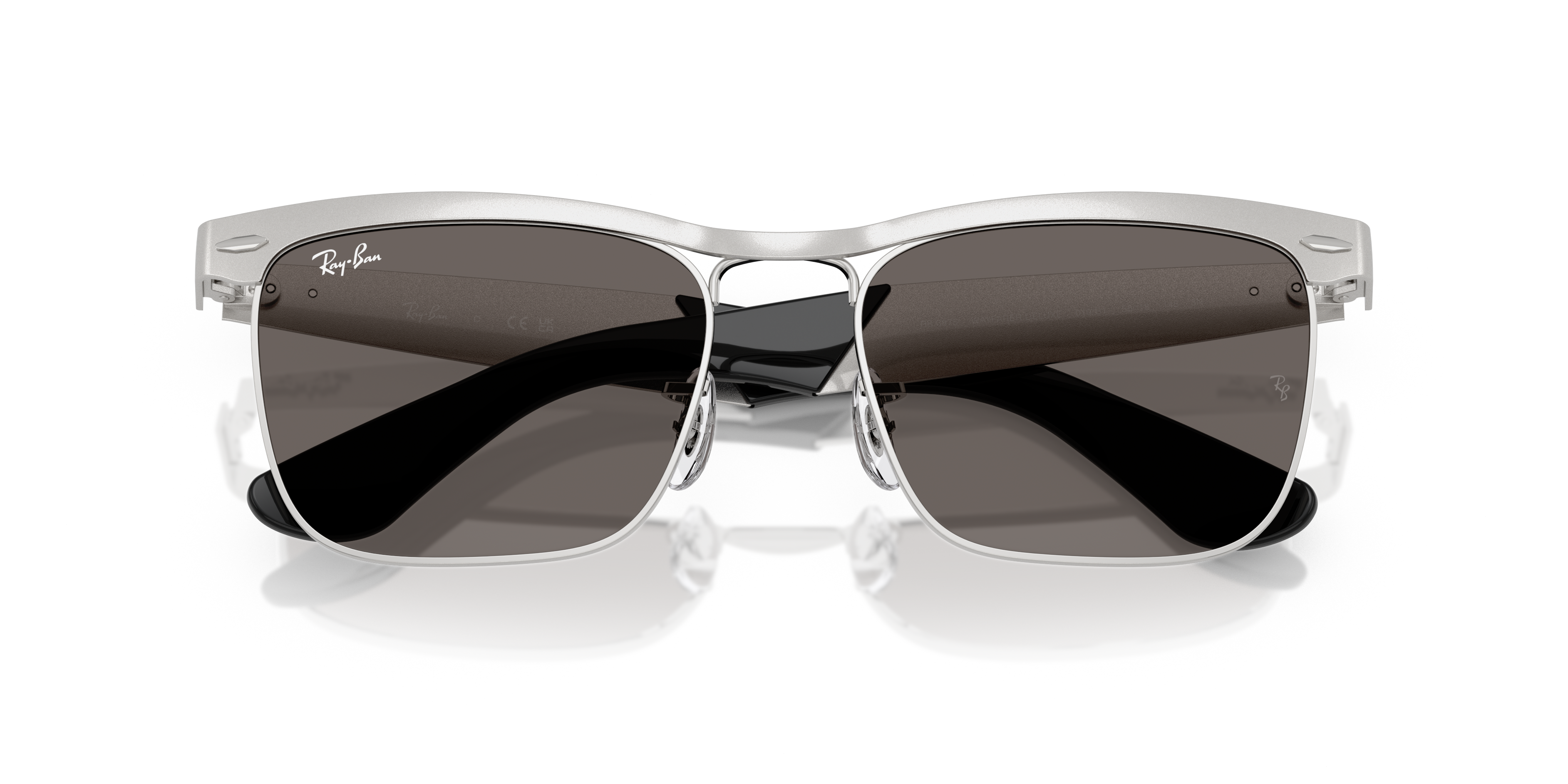 Occhiali da Sole Ray-Ban Wayfarer Deluxe Neri 0RB3875 Originali