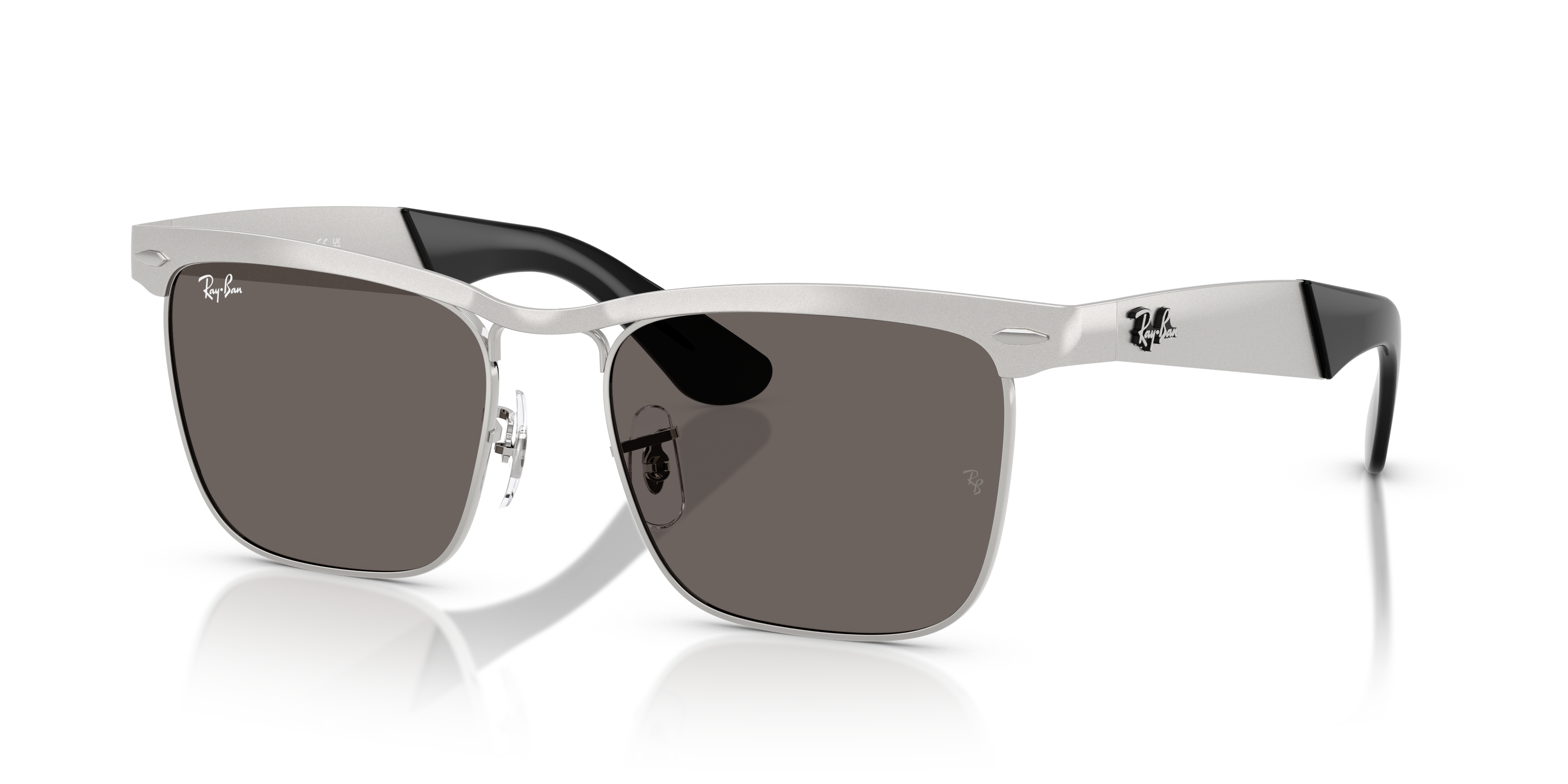 Occhiali da Sole Ray-Ban Wayfarer Deluxe Neri 0RB3875 Originali