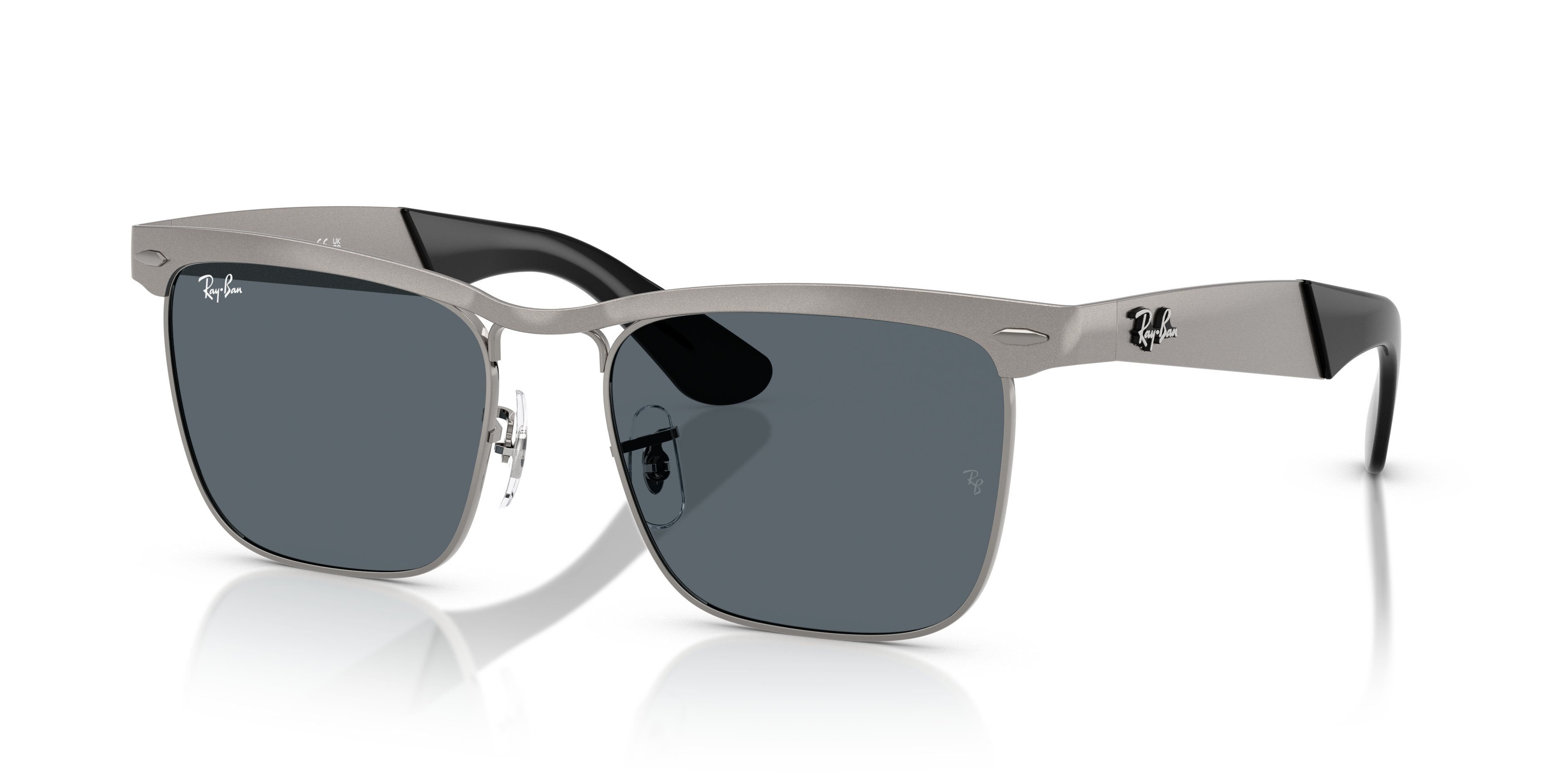 Occhiali da Sole Ray-Ban Wayfarer Deluxe Neri 0RB3875 Originali