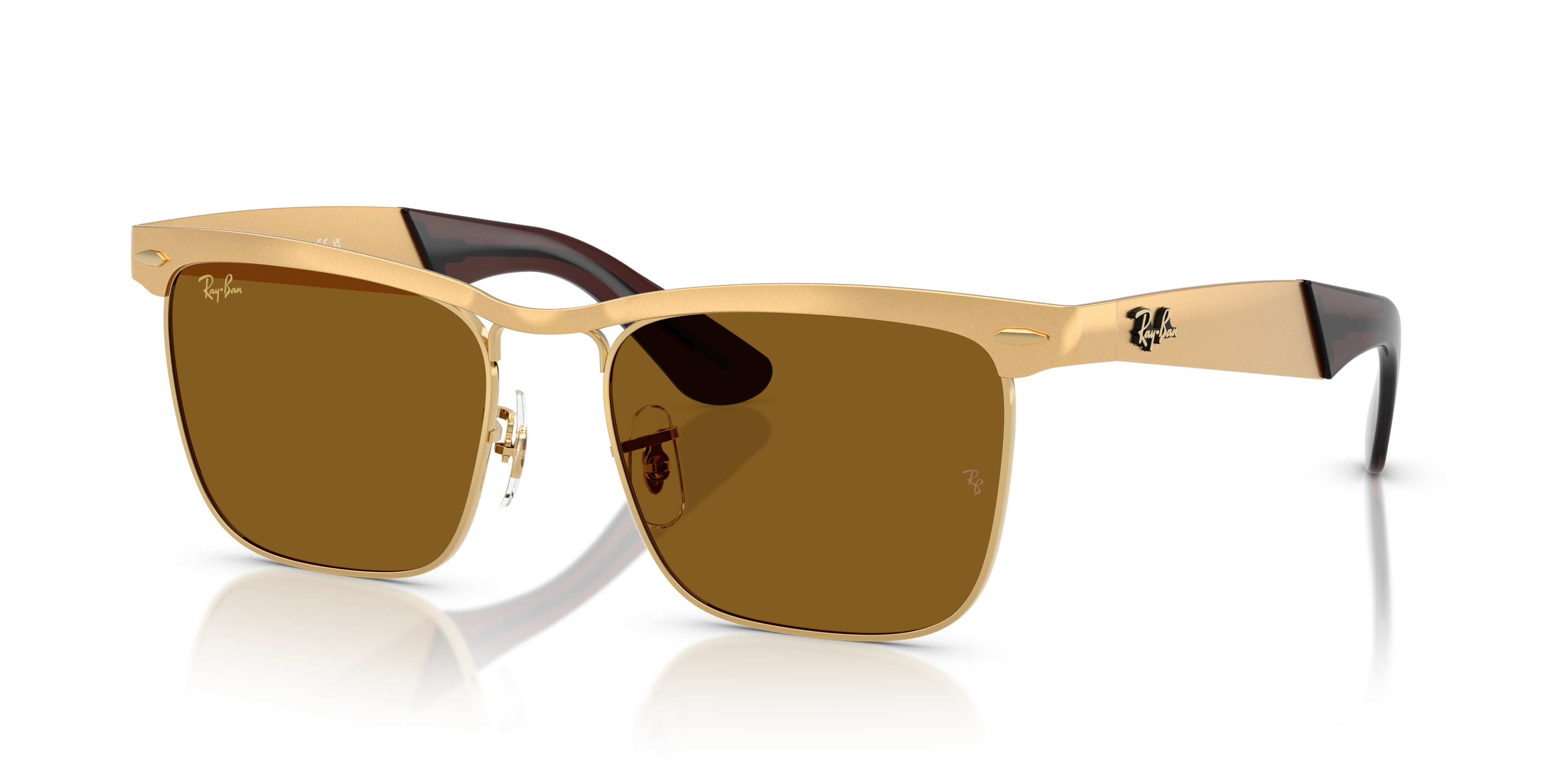 Occhiali da Sole Ray-Ban Wayfarer Deluxe Neri 0RB3875 Originali
