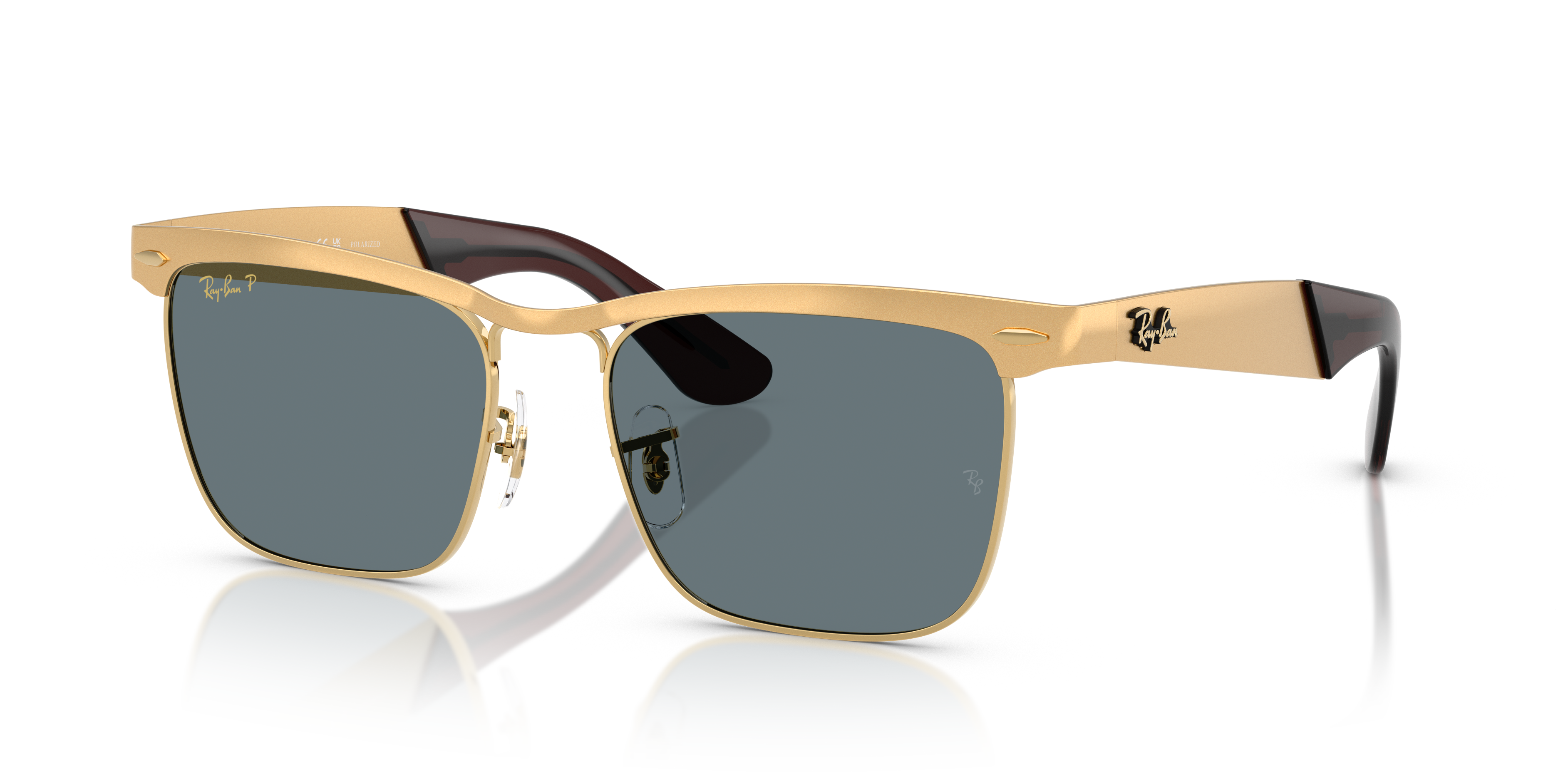Occhiali da Sole Ray-Ban Wayfarer Deluxe Neri 0RB3875 Originali
