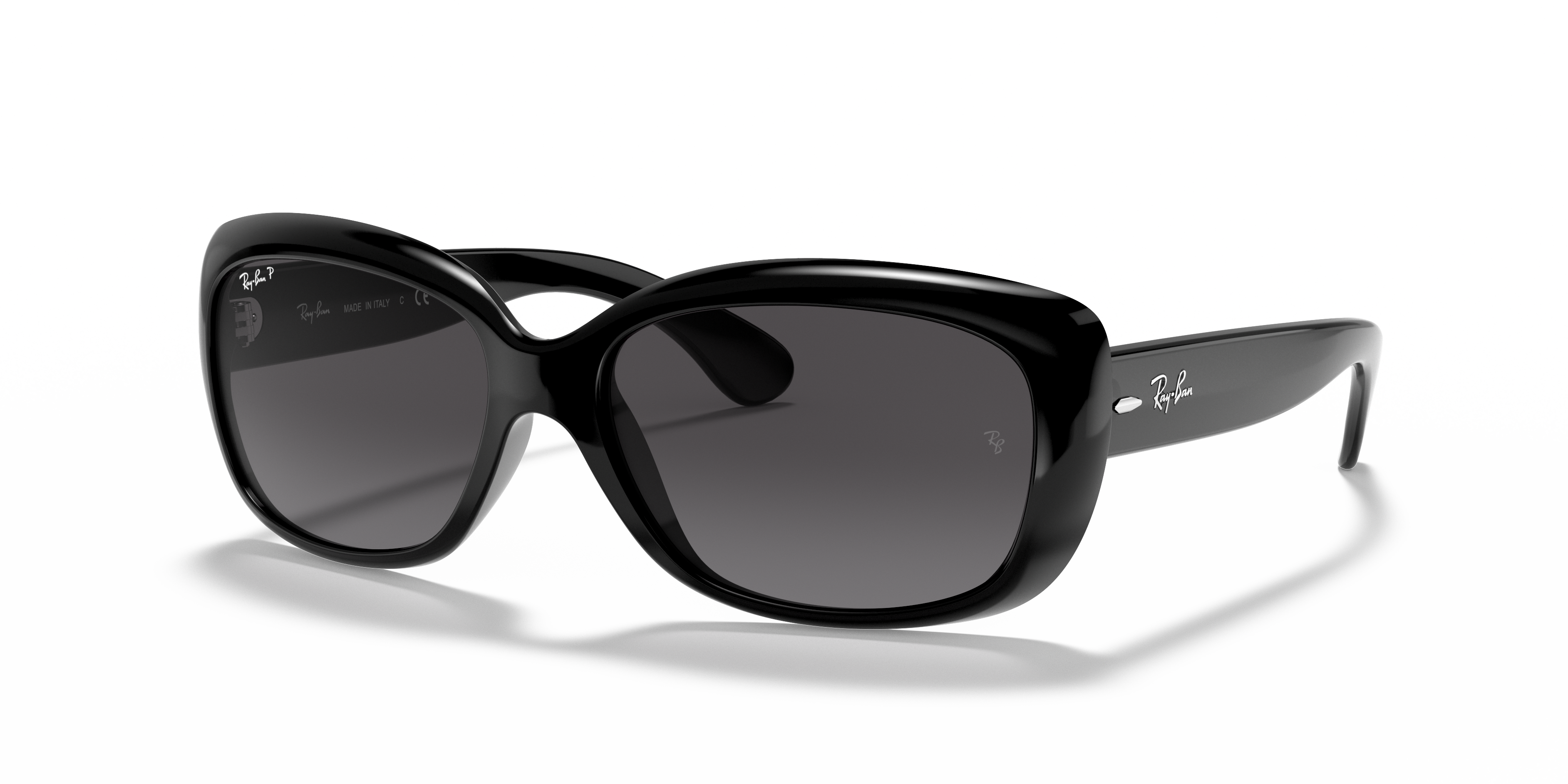 WOMEN'S SUNGLASSES RAY-BAN RB 4101 JACKIE OHH 601 BLACK 