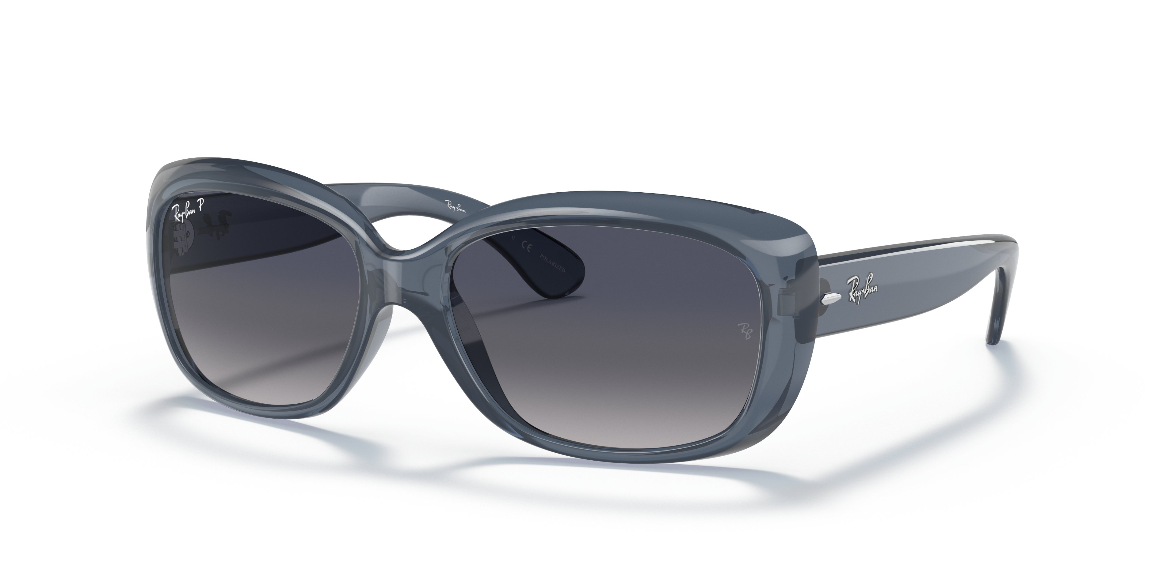 WOMEN'S SUNGLASSES RAY-BAN RB 4101 JACKIE OHH 601 BLACK 