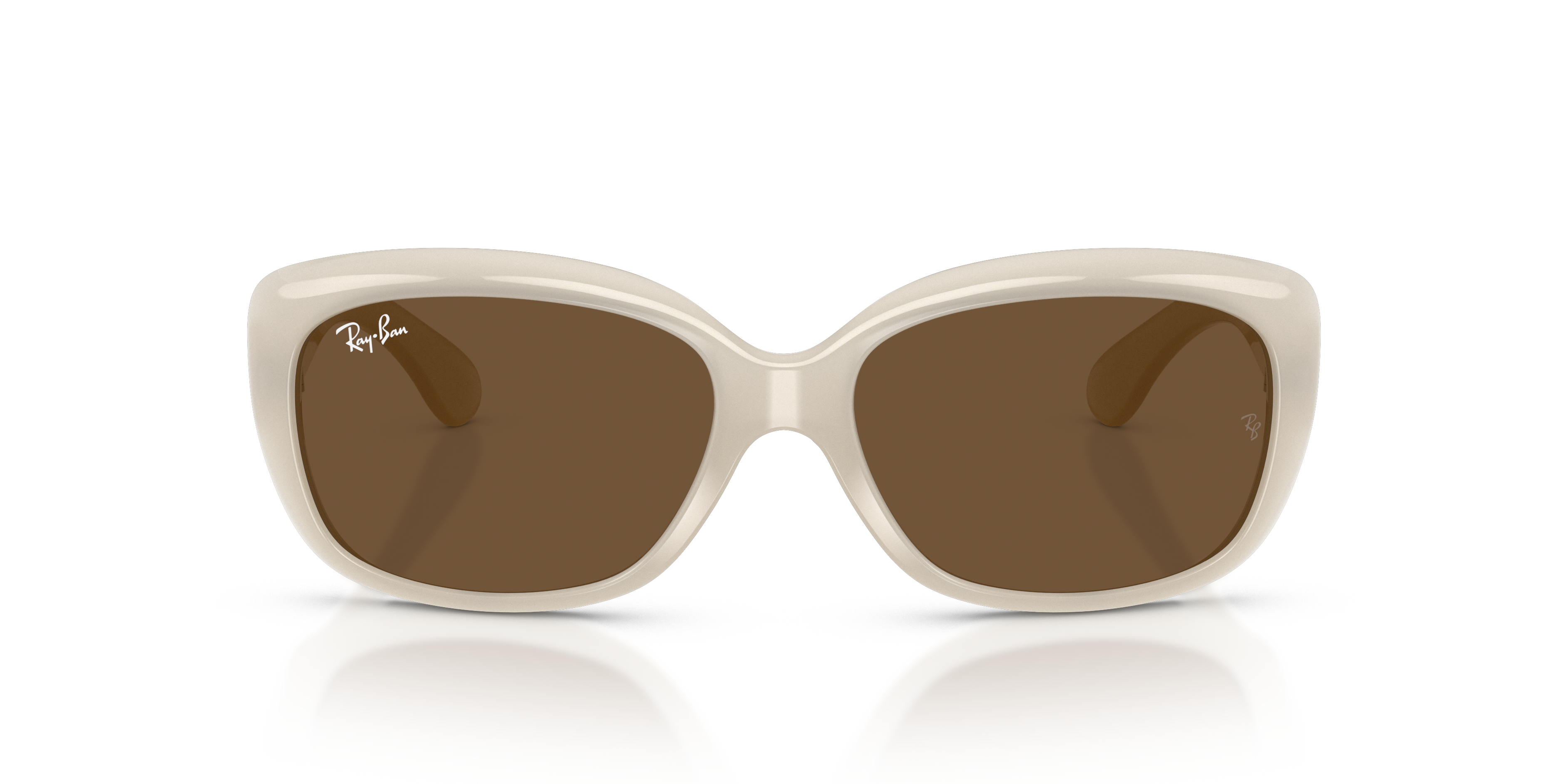 WOMEN'S SUNGLASSES RAY-BAN RB 4101 JACKIE OHH 601 BLACK 