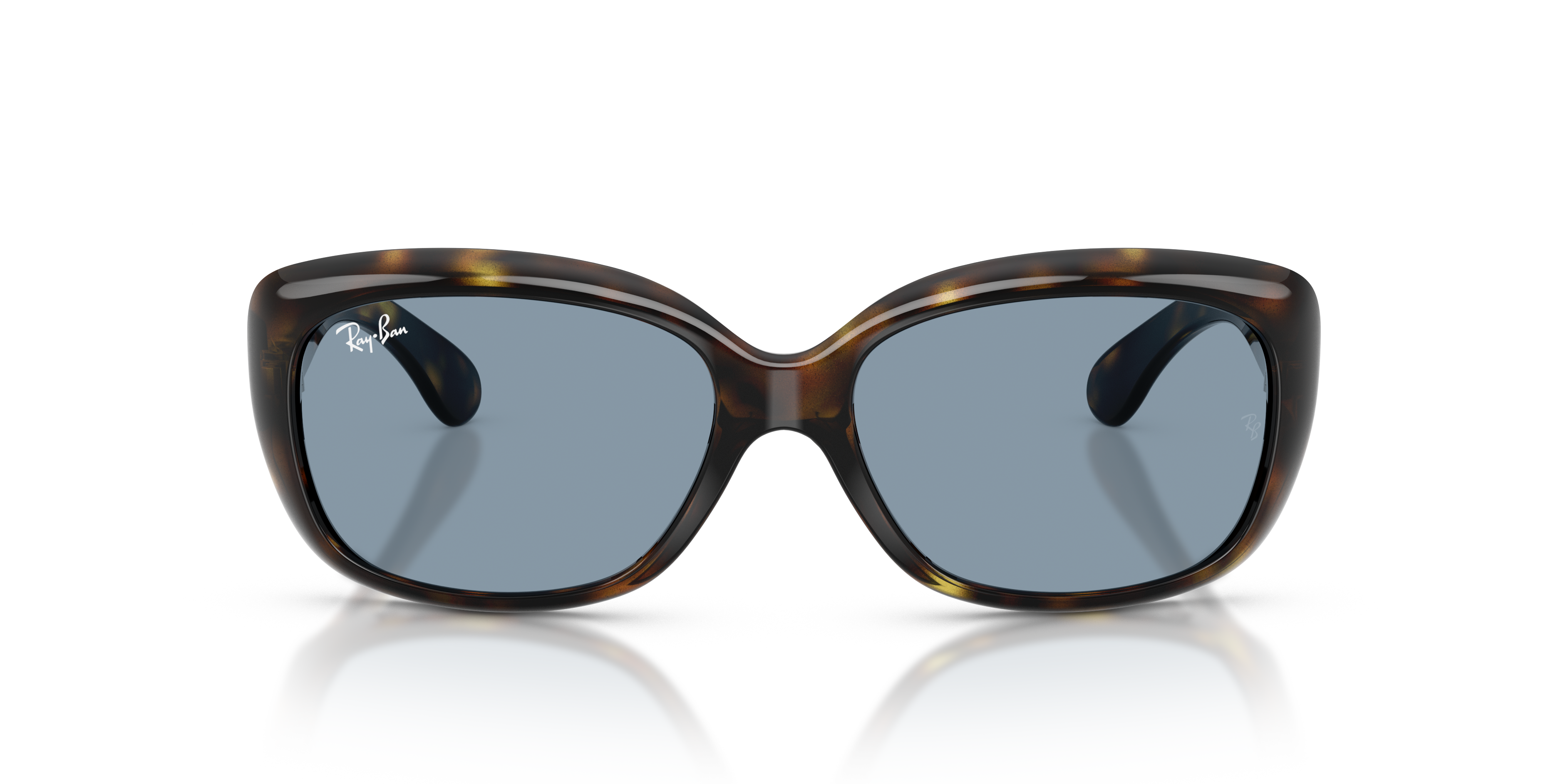 WOMEN'S SUNGLASSES RAY-BAN RB 4101 JACKIE OHH 601 BLACK 