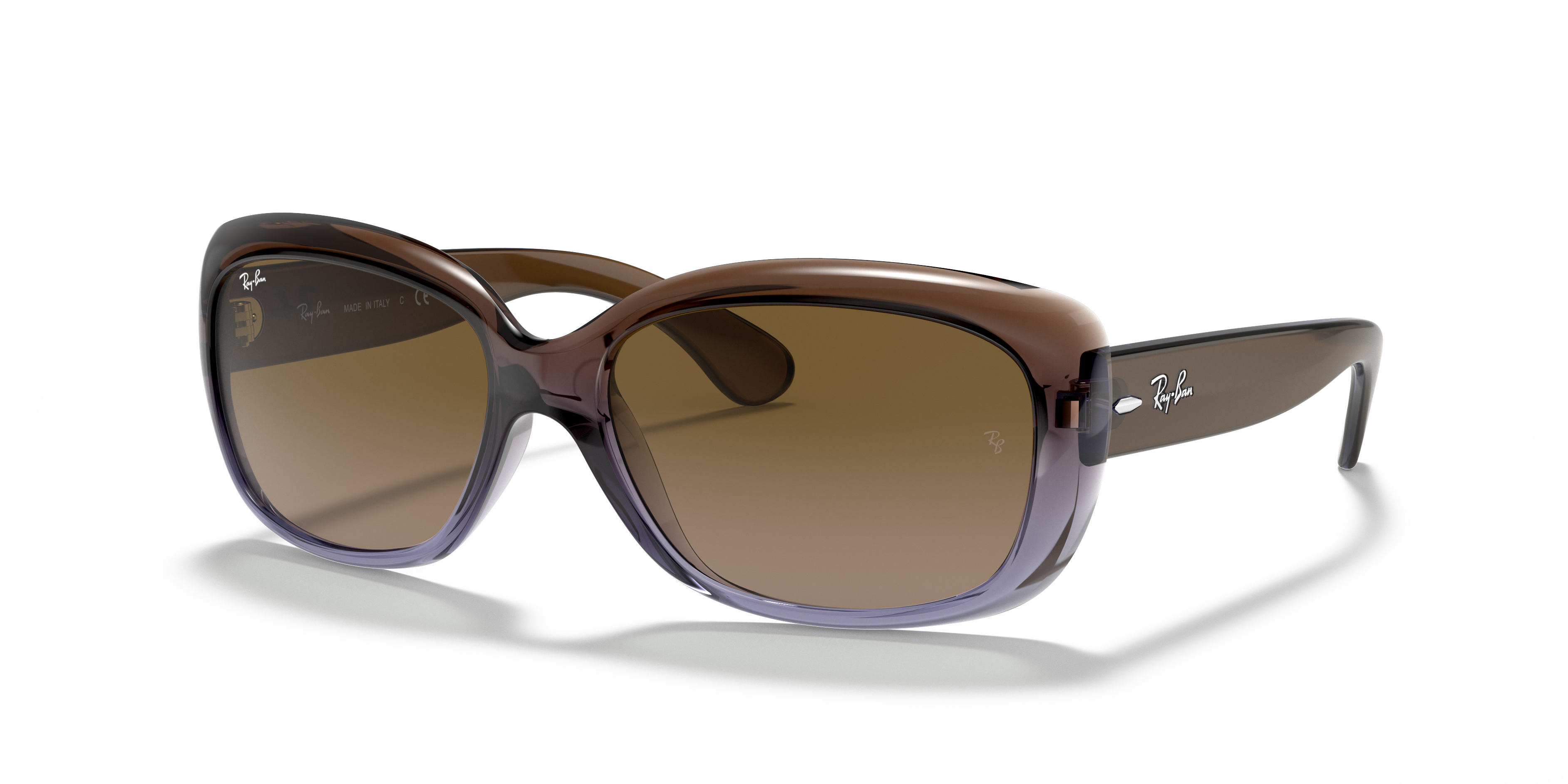 WOMEN'S SUNGLASSES RAY-BAN RB 4101 JACKIE OHH 601 BLACK 