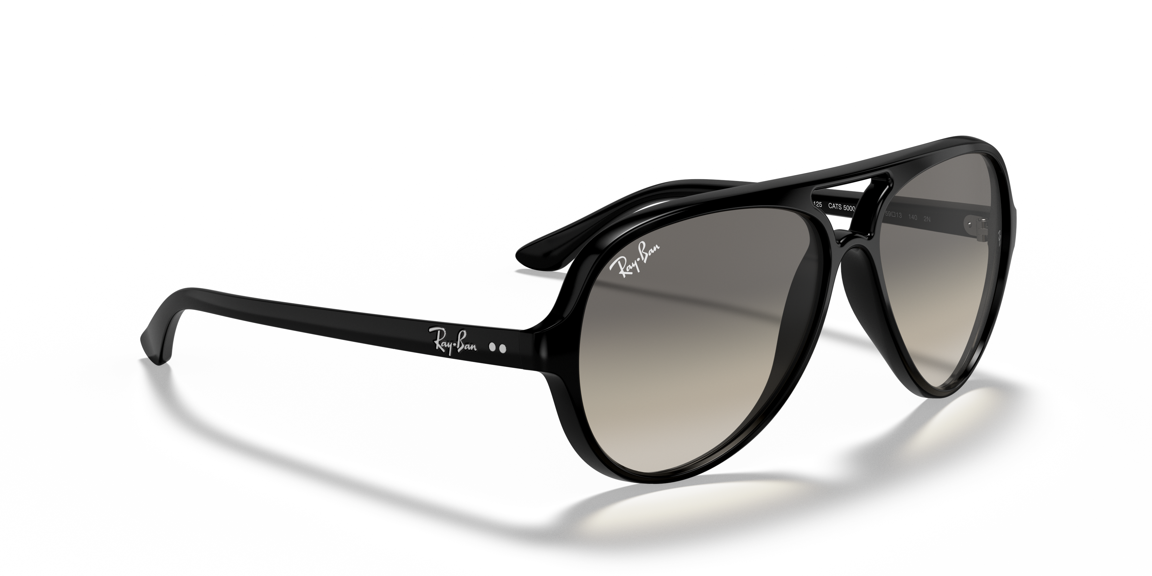 MEN'S SUNGLASSES RAY-BAN RB 4125 CATS 5000 710/A6 HAVANA 