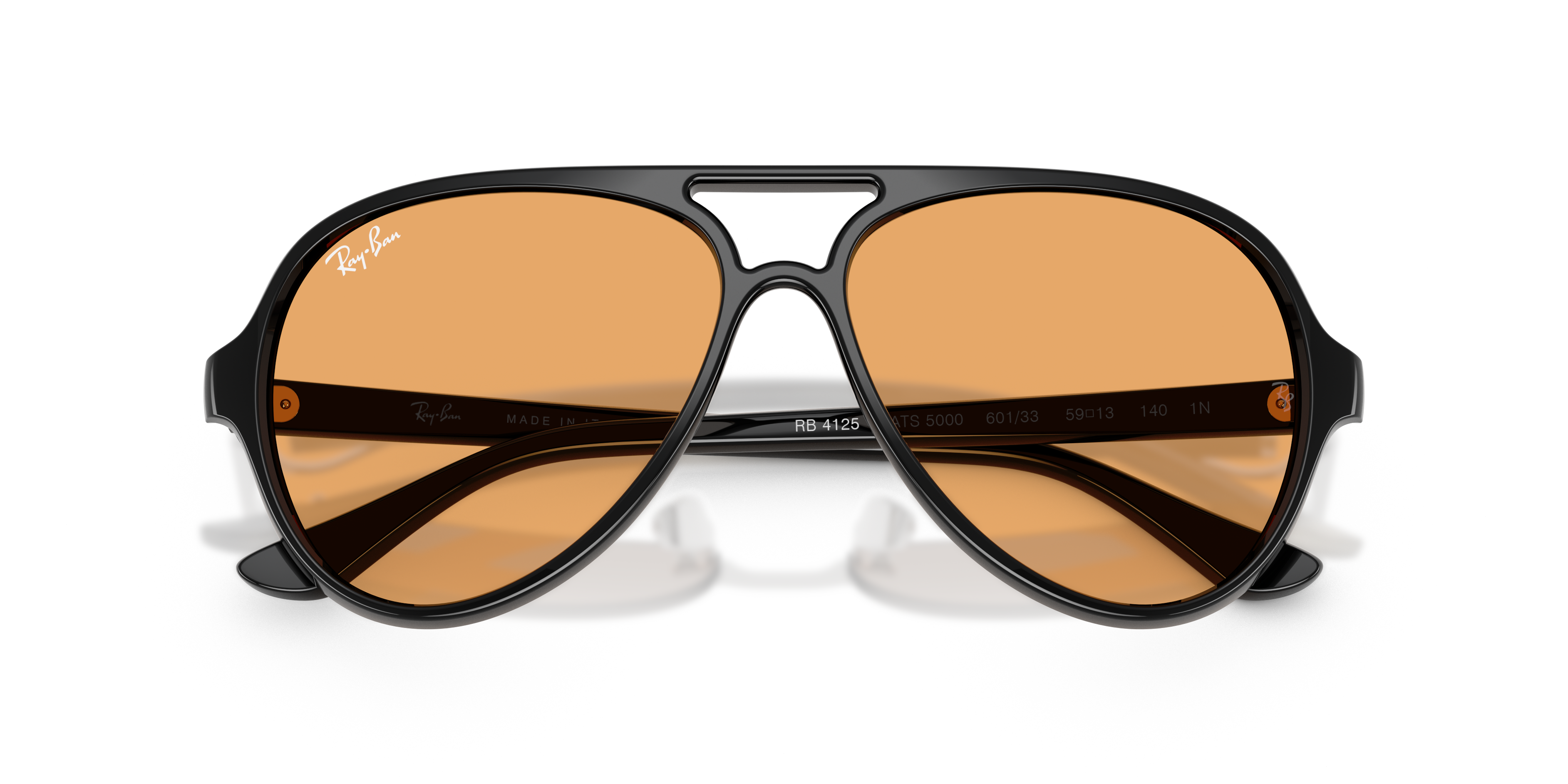 MEN'S SUNGLASSES RAY-BAN RB 4125 CATS 5000 710/A6 HAVANA 