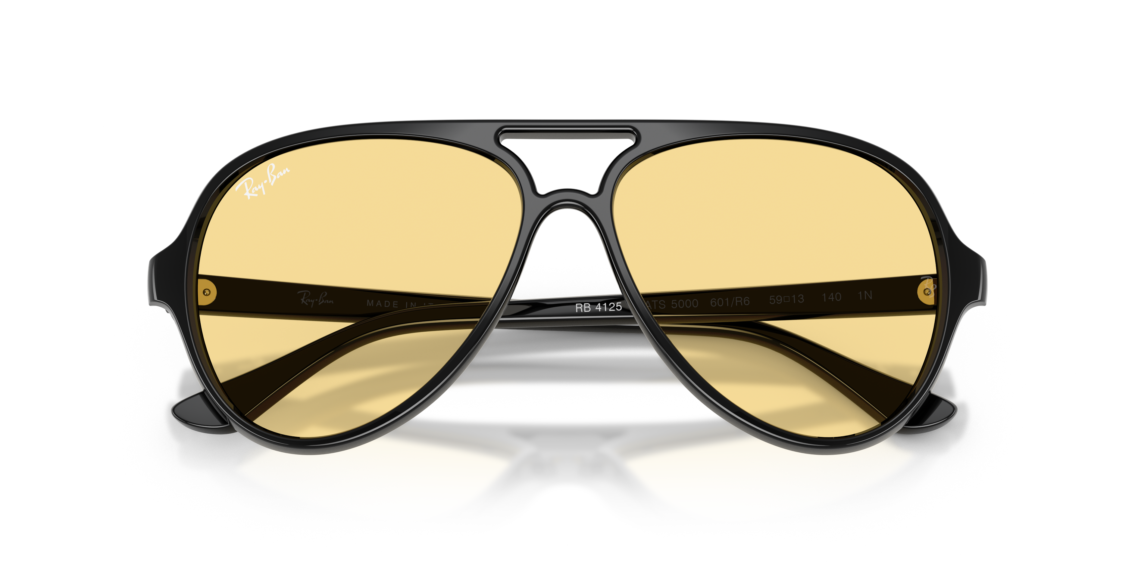 MEN'S SUNGLASSES RAY-BAN RB 4125 CATS 5000 710/A6 HAVANA 