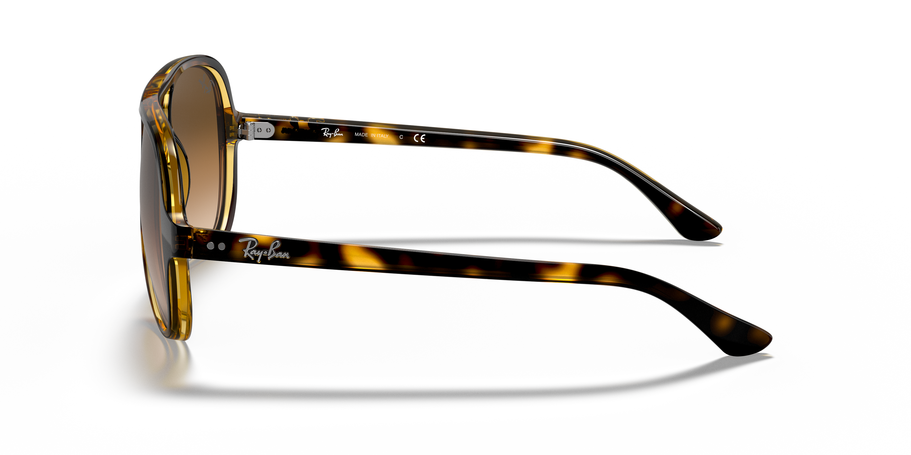 MEN'S SUNGLASSES RAY-BAN RB 4125 CATS 5000 710/A6 HAVANA 