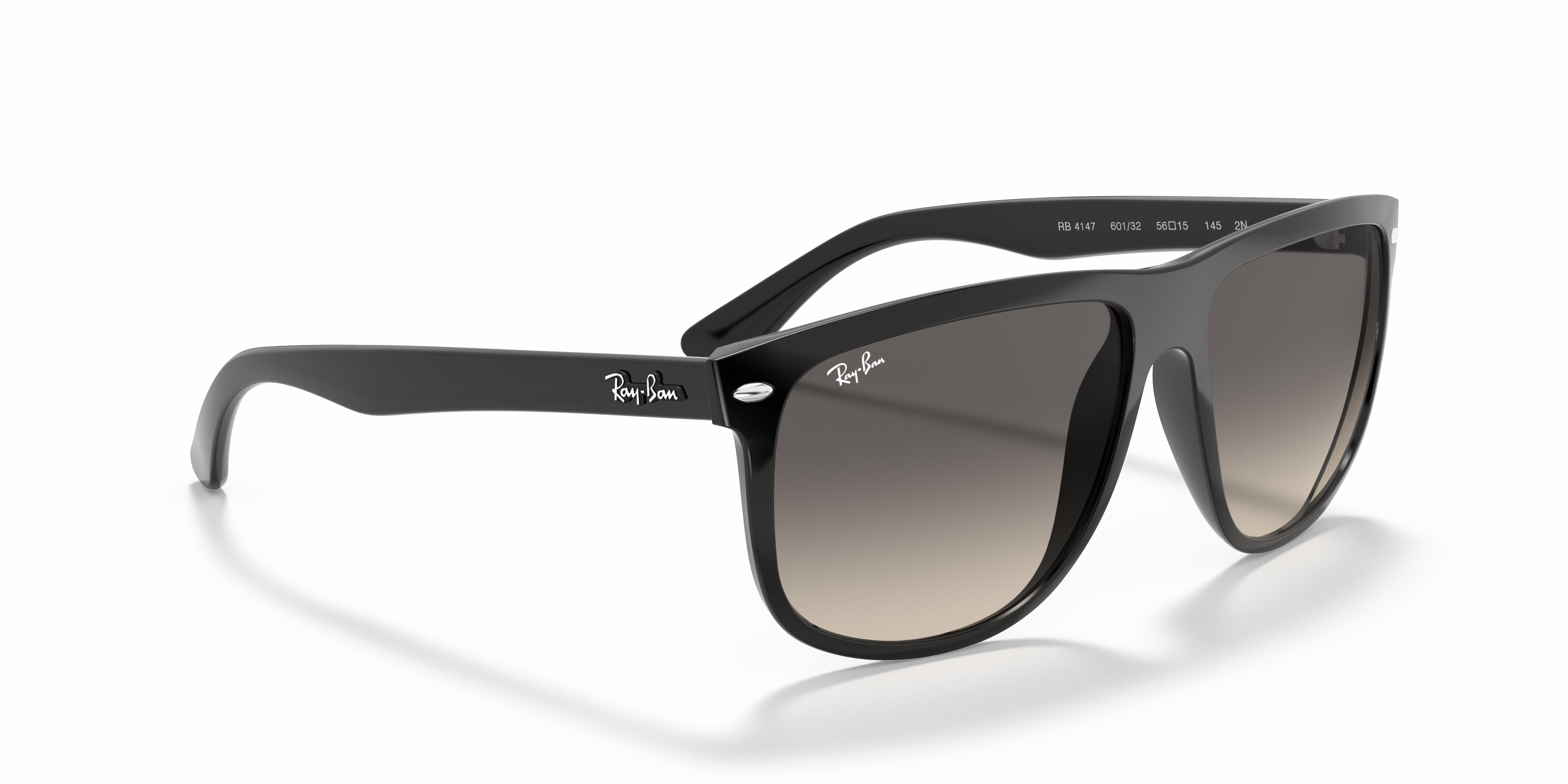 MEN'S SUNGLASSES RAY-BAN RB 4147 RB4147 617187 TOP MAT BLACK ON RED TRASP SIZE 56 