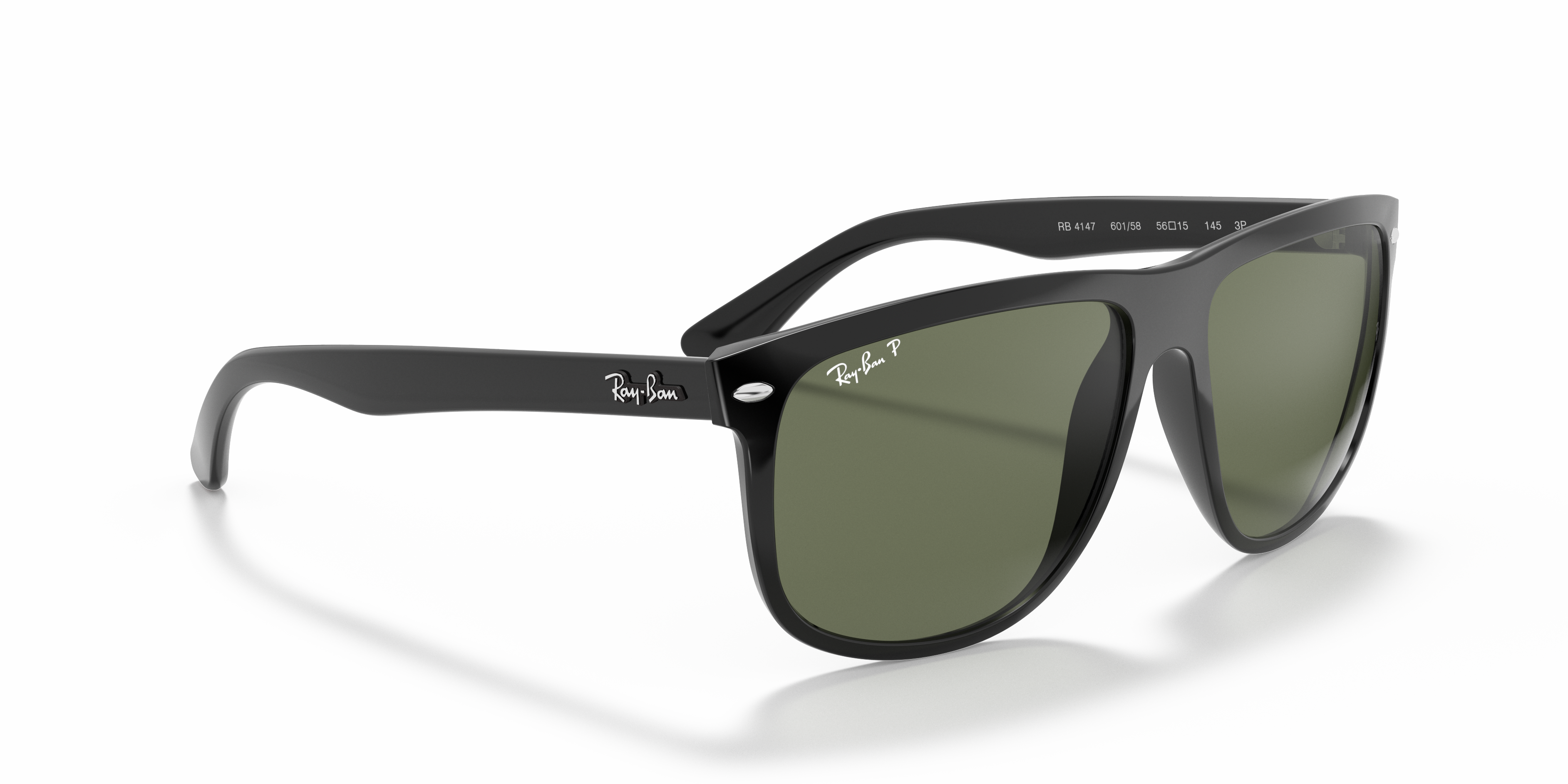 MEN'S SUNGLASSES RAY-BAN RB 4147 RB4147 617187 TOP MAT BLACK ON RED TRASP SIZE 56 