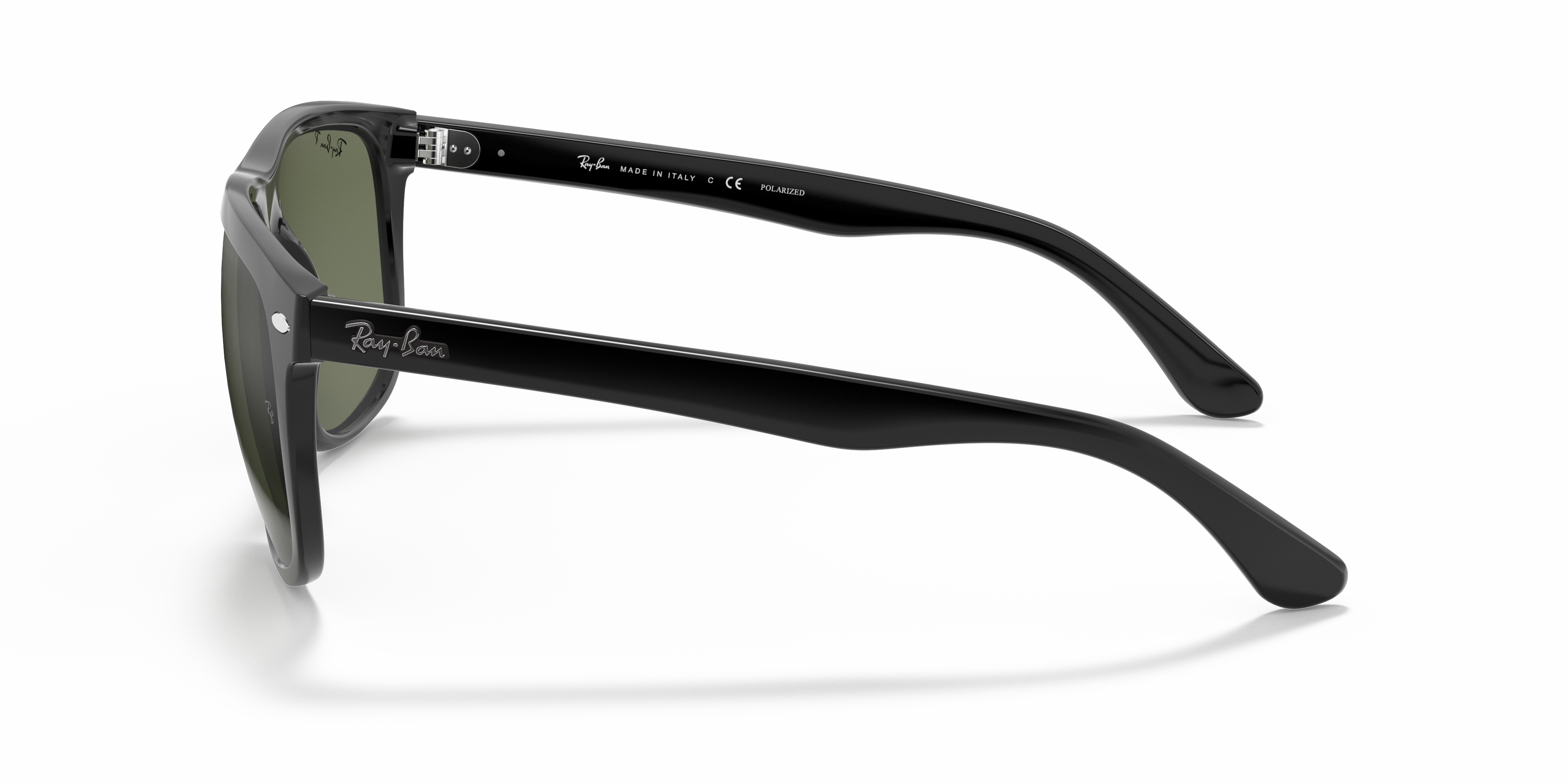 MEN'S SUNGLASSES RAY-BAN RB 4147 RB4147 617187 TOP MAT BLACK ON RED TRASP SIZE 56 