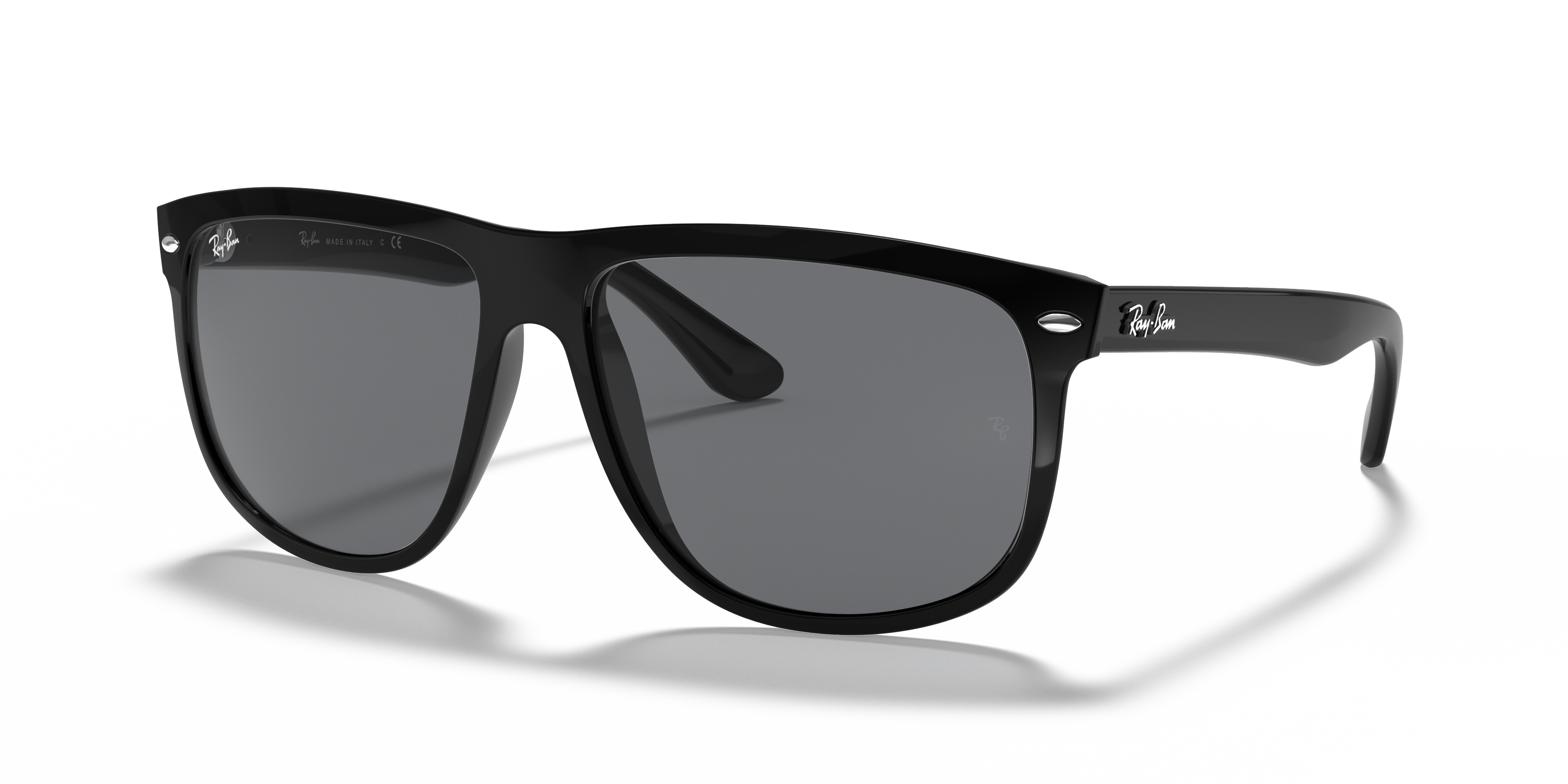 MEN'S SUNGLASSES RAY-BAN RB 4147 RB4147 617187 TOP MAT BLACK ON RED TRASP SIZE 56 
