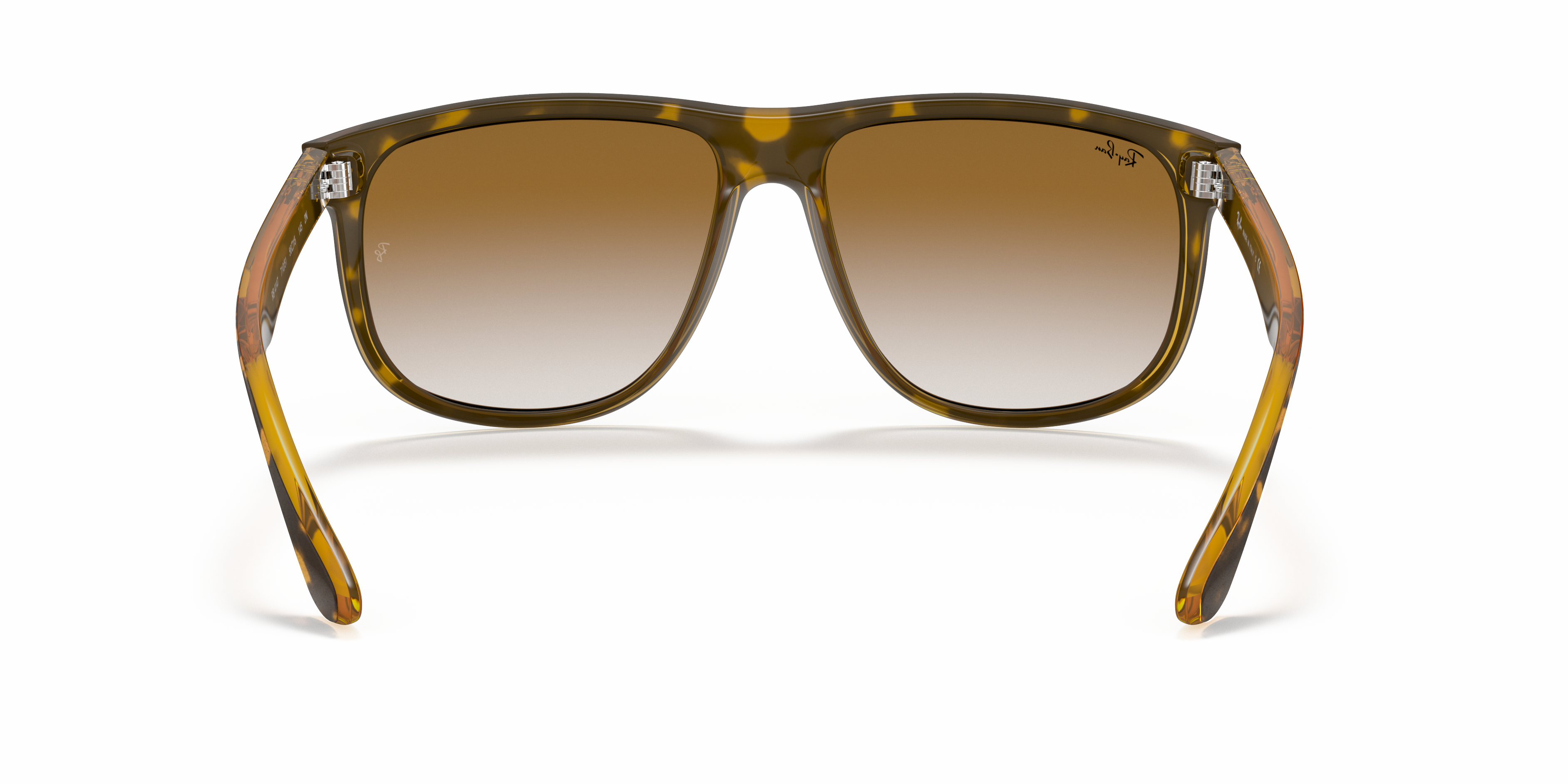 MEN'S SUNGLASSES RAY-BAN RB 4147 RB4147 617187 TOP MAT BLACK ON RED TRASP SIZE 56 