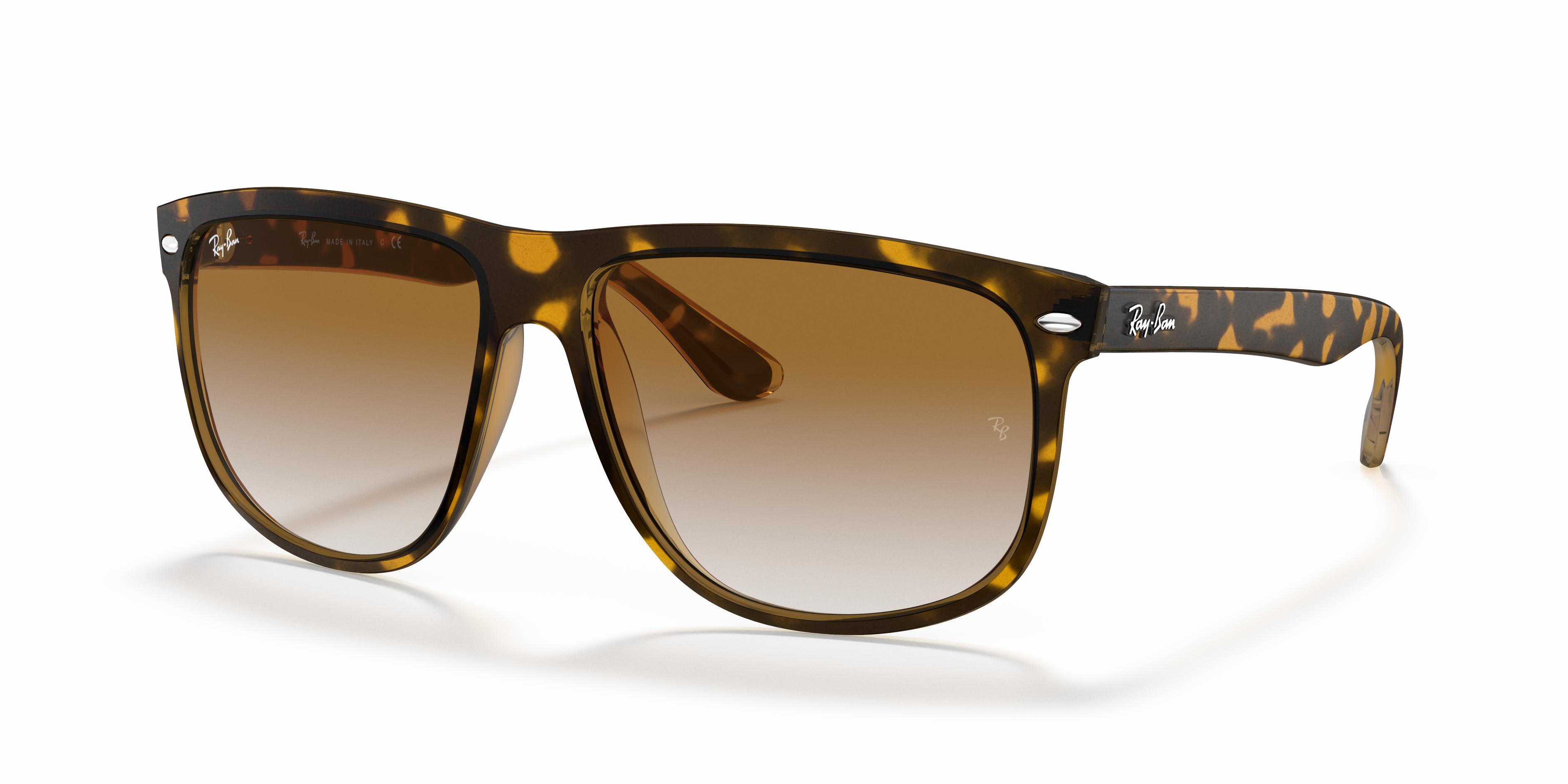 MEN'S SUNGLASSES RAY-BAN RB 4147 RB4147 617187 TOP MAT BLACK ON RED TRASP SIZE 56 