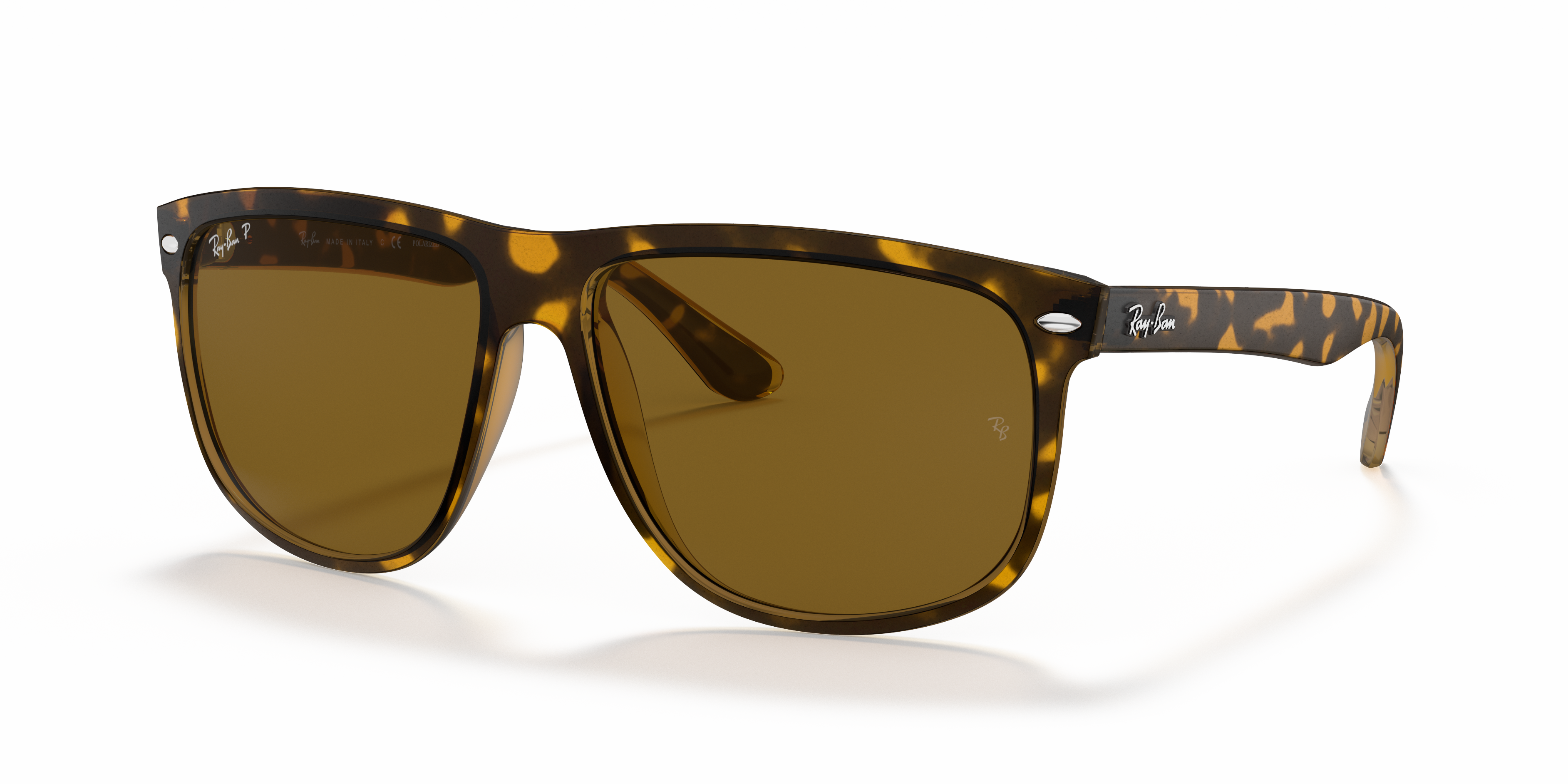 MEN'S SUNGLASSES RAY-BAN RB 4147 RB4147 617187 TOP MAT BLACK ON RED TRASP SIZE 56 