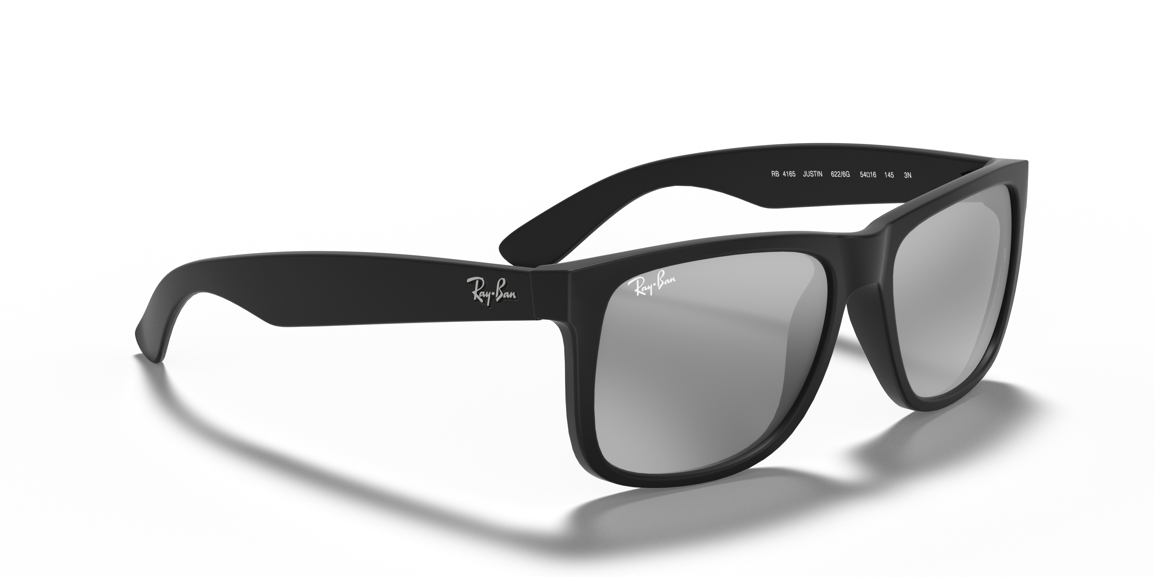 Occhiali da Sole Ray-Ban Justin Uomo Originali | Colore Opal Grey