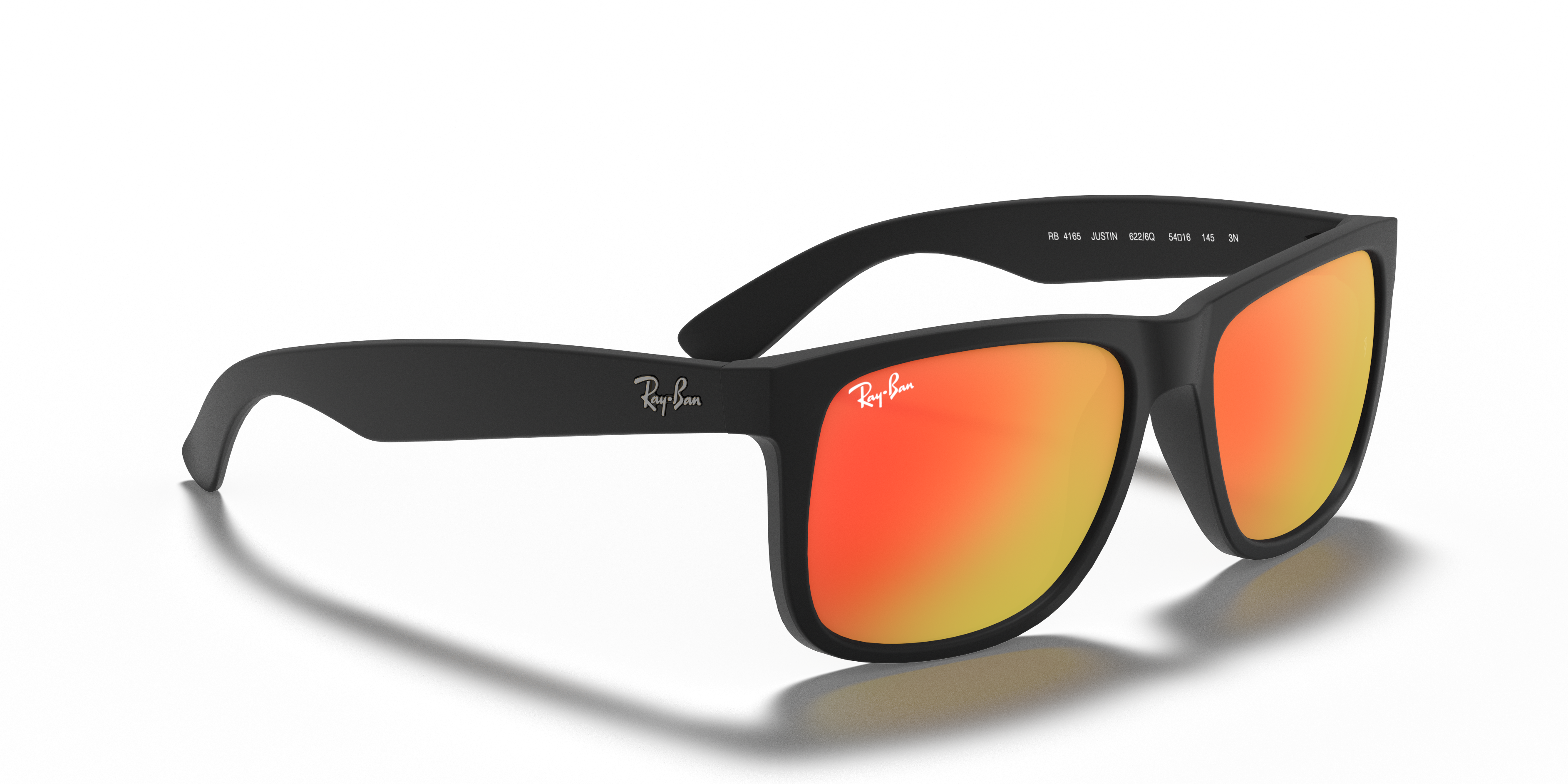 Occhiali da Sole Ray-Ban Justin Uomo Originali | Colore Opal Grey