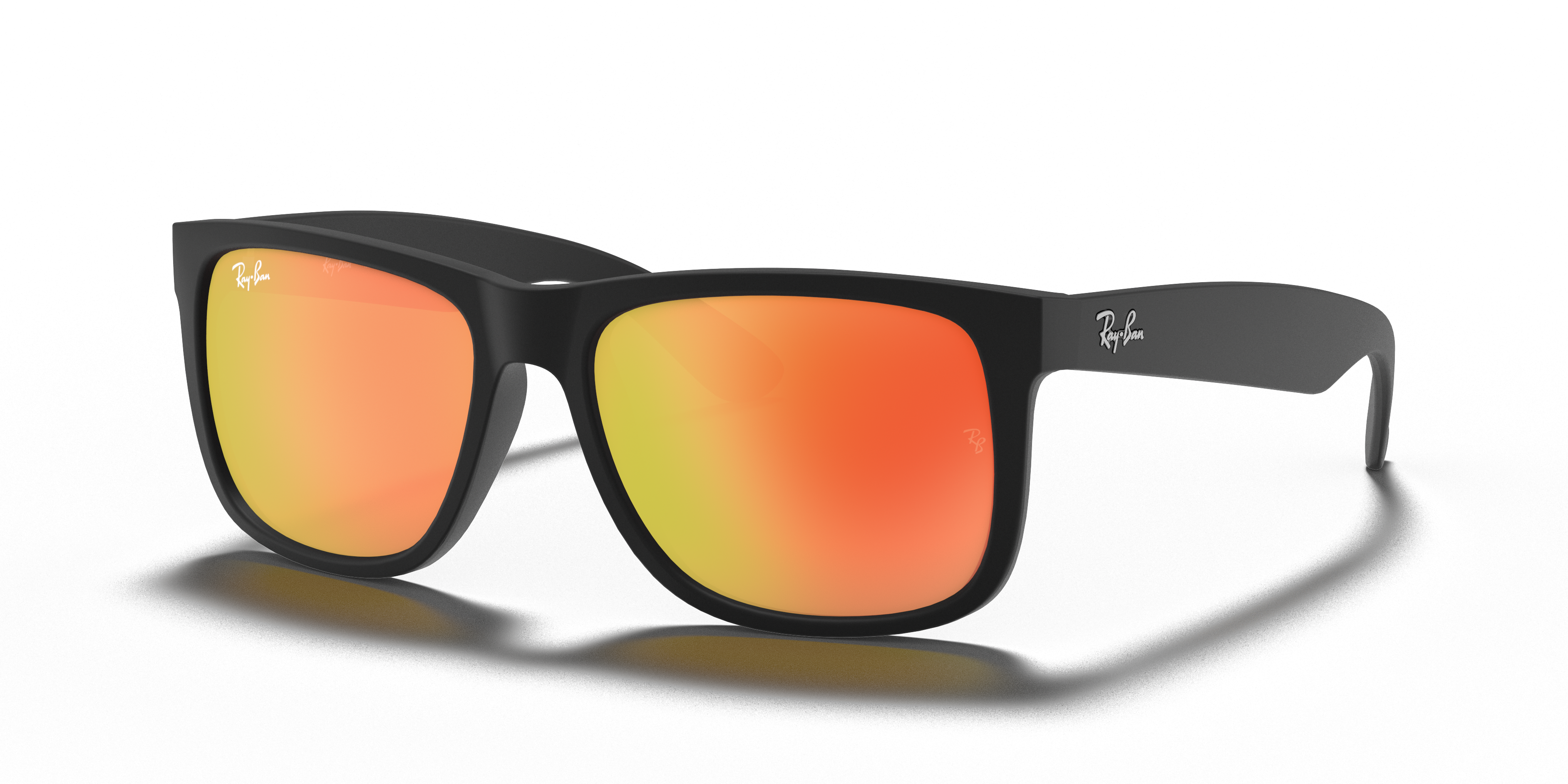 Occhiali da Sole Ray-Ban Justin Uomo Originali | Colore Opal Grey