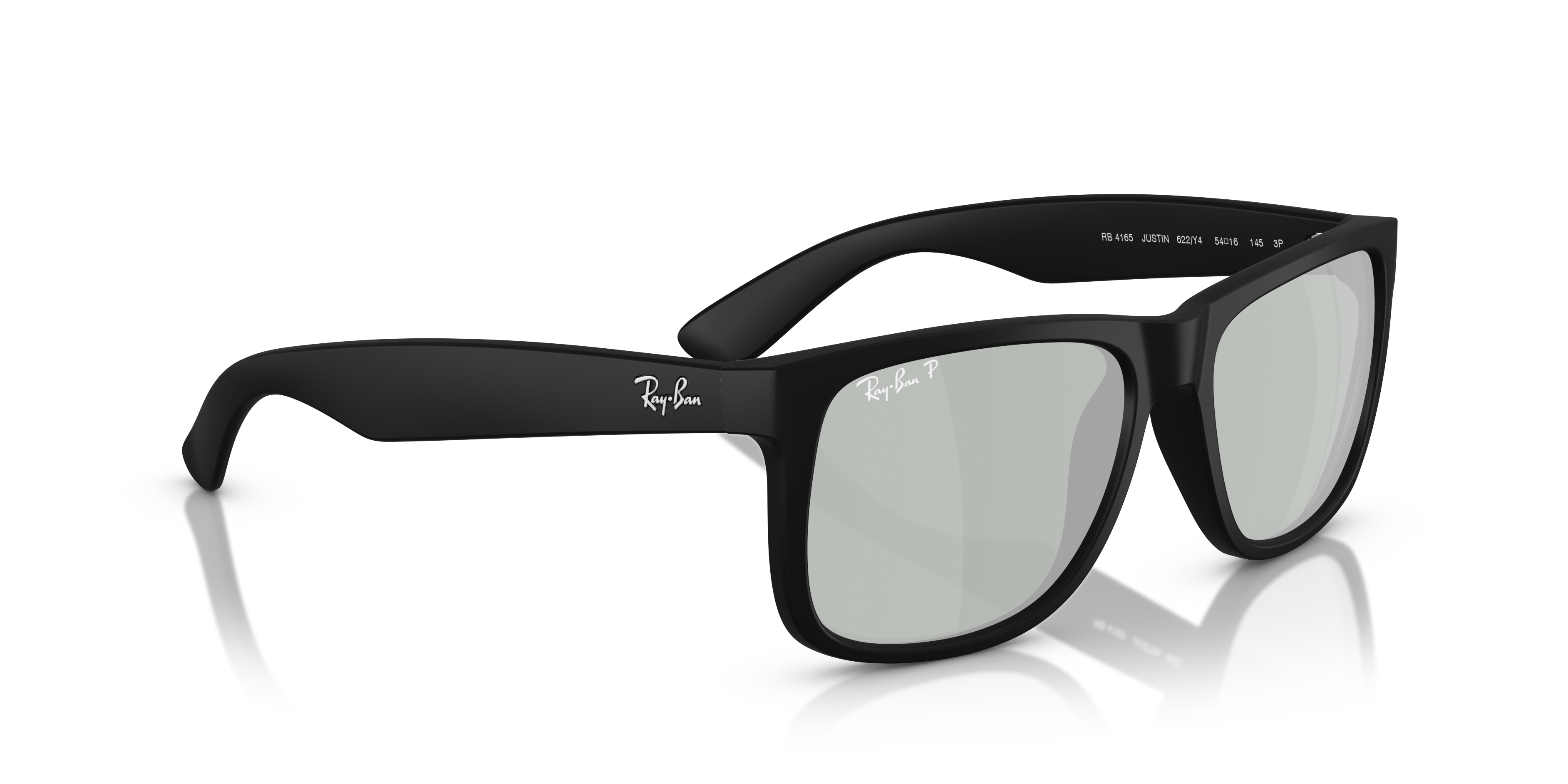 Occhiali da Sole Ray-Ban Justin Uomo Originali | Colore Opal Grey