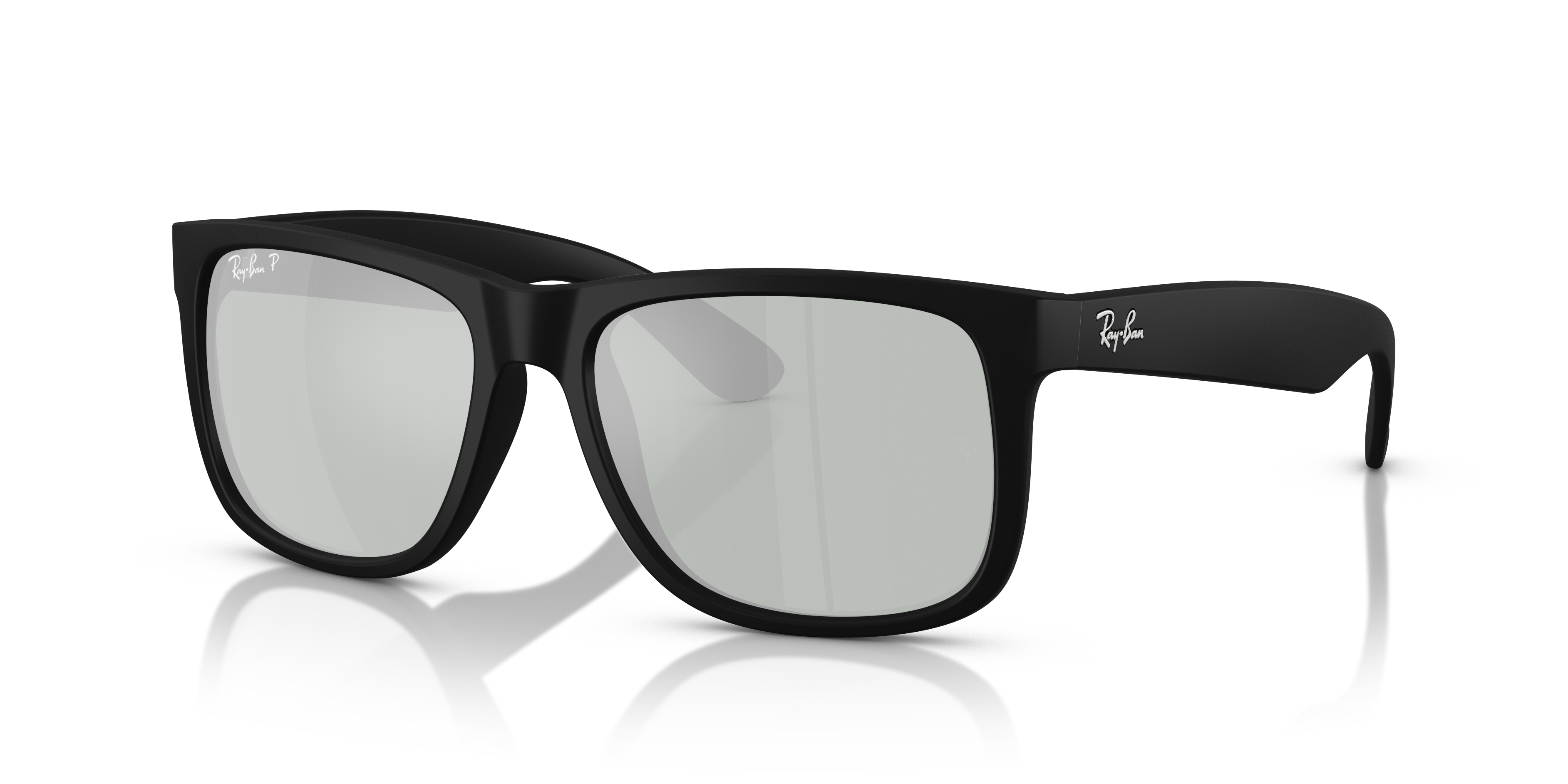 Occhiali da Sole Ray-Ban Justin Uomo Originali | Colore Opal Grey