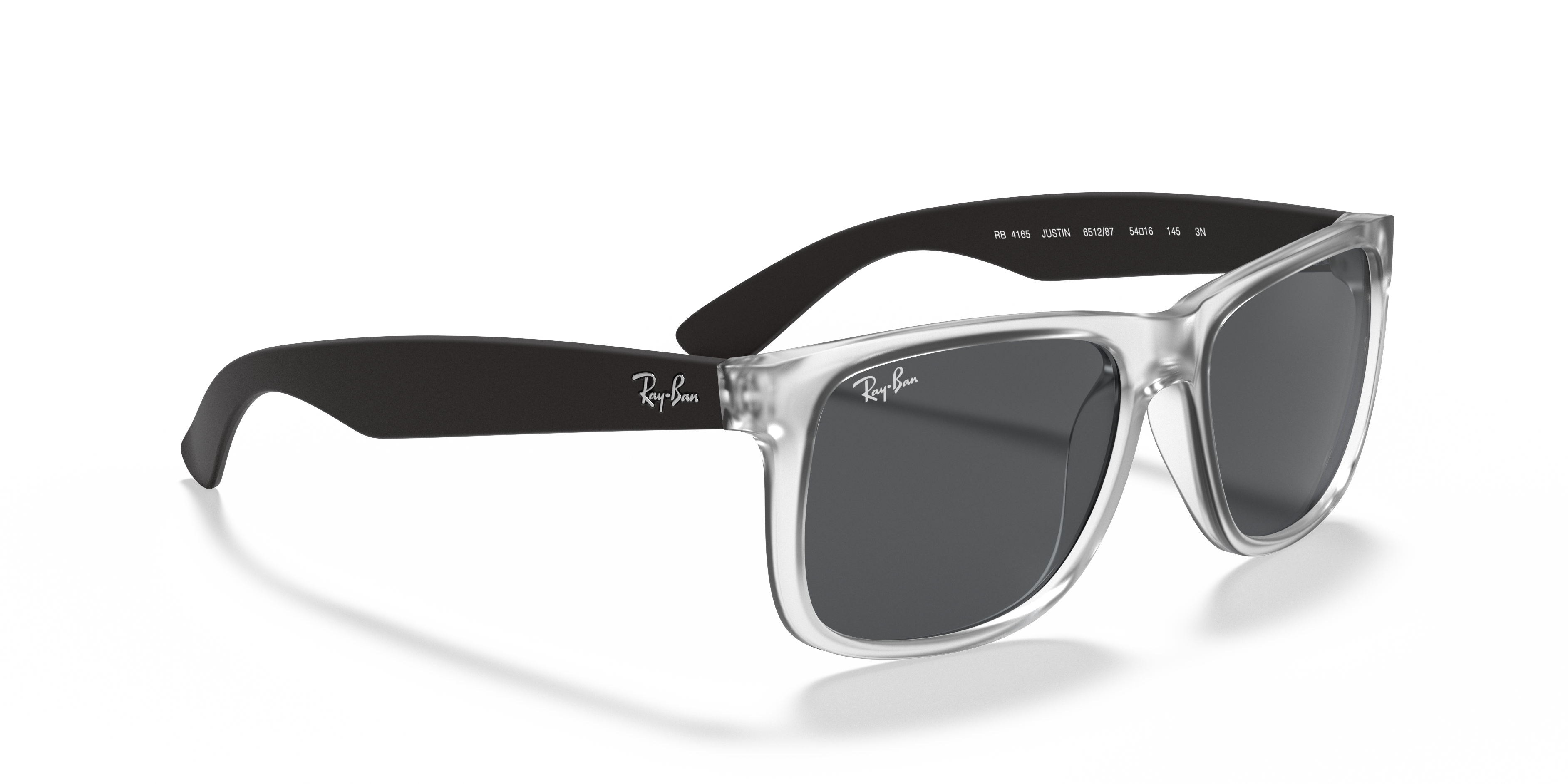 Occhiali da Sole Ray-Ban Justin Uomo Originali | Colore Opal Grey
