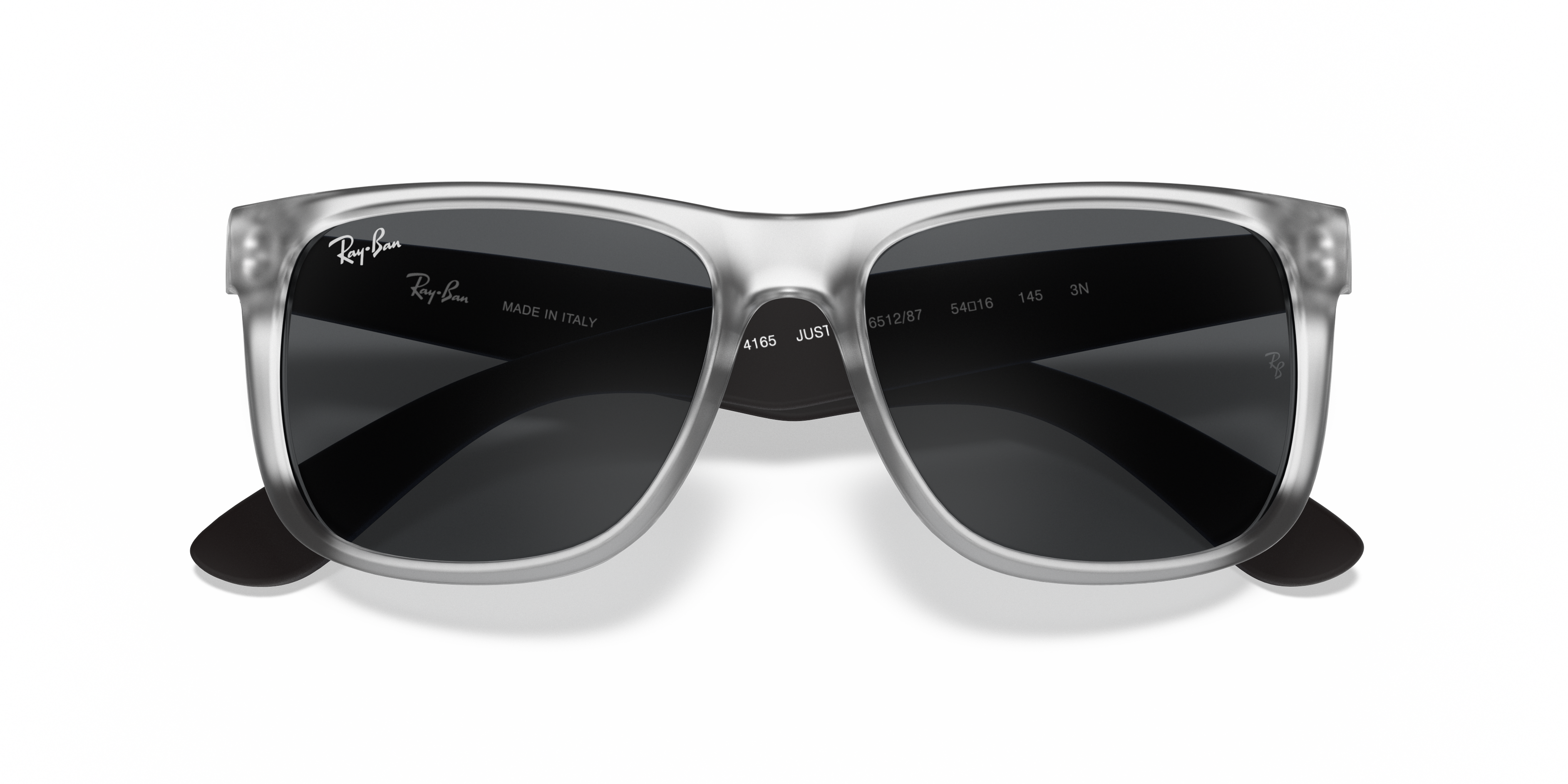 Occhiali da Sole Ray-Ban Justin Uomo Originali | Colore Opal Grey