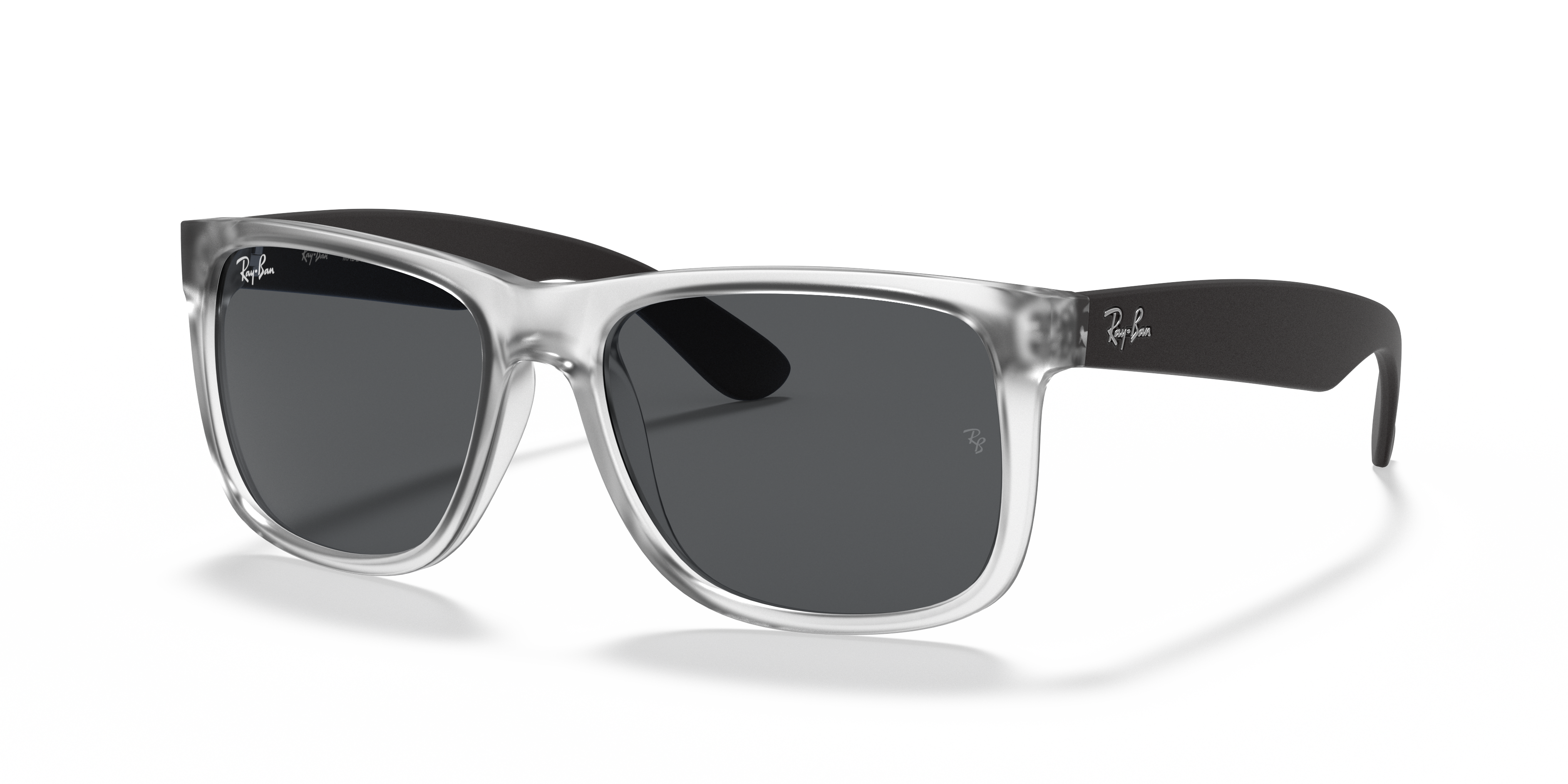 Occhiali da Sole Ray-Ban Justin Uomo Originali | Colore Opal Grey