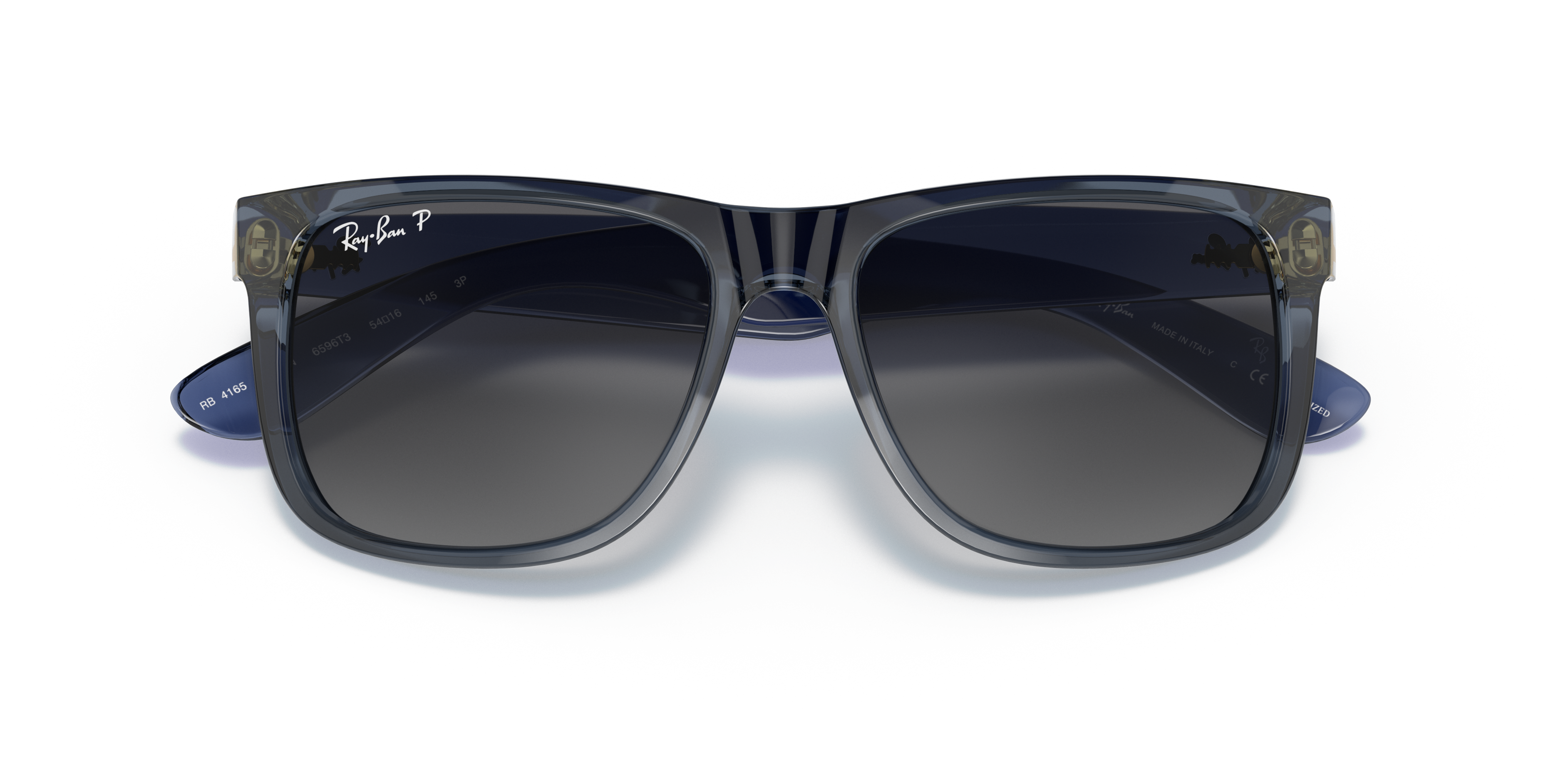 Occhiali da Sole Ray-Ban Justin Uomo Originali | Colore Opal Grey