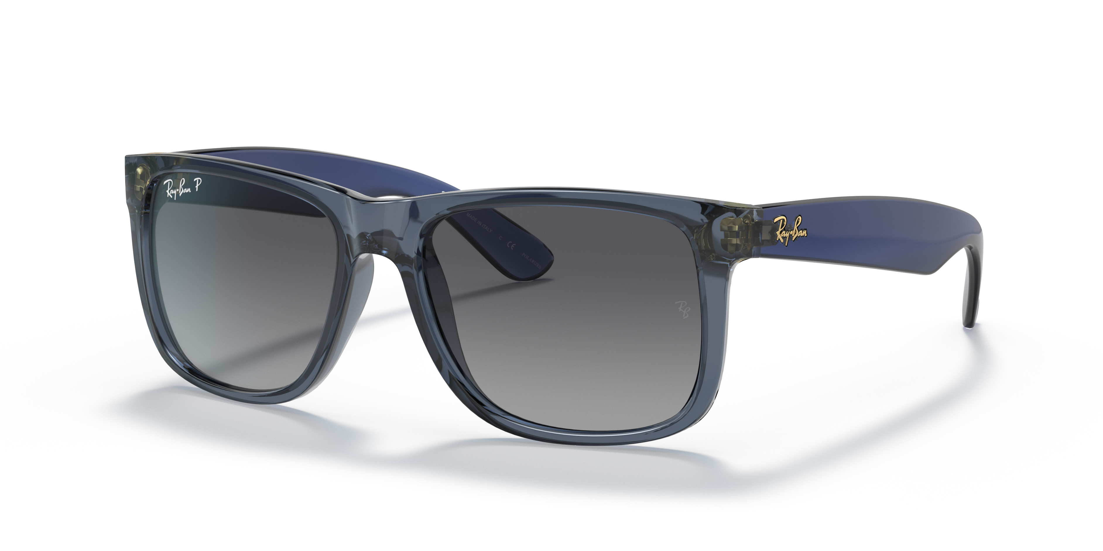 Occhiali da Sole Ray-Ban Justin Uomo Originali | Colore Opal Grey