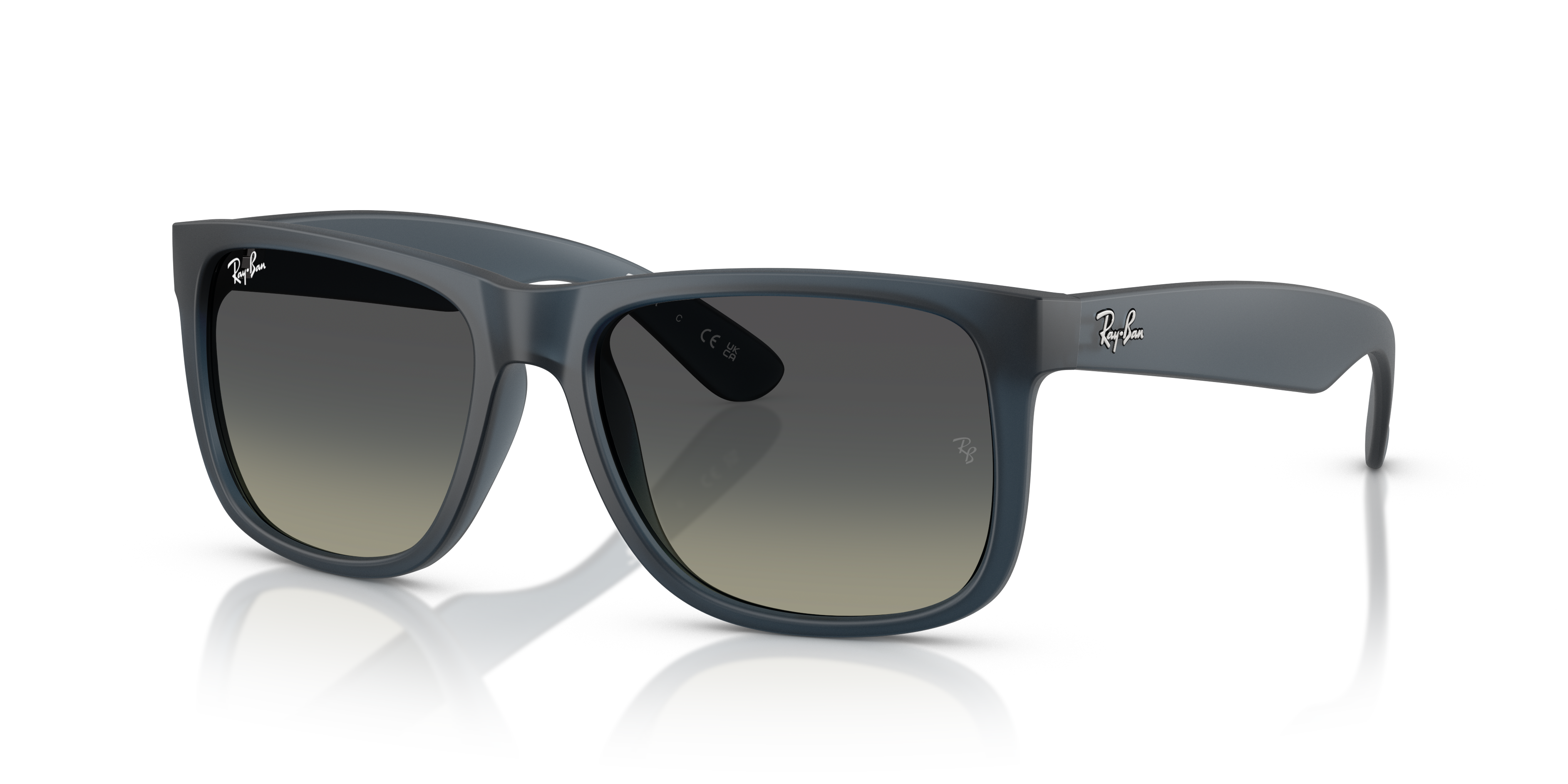 Occhiali da Sole Ray-Ban Justin Uomo Originali | Colore Opal Grey