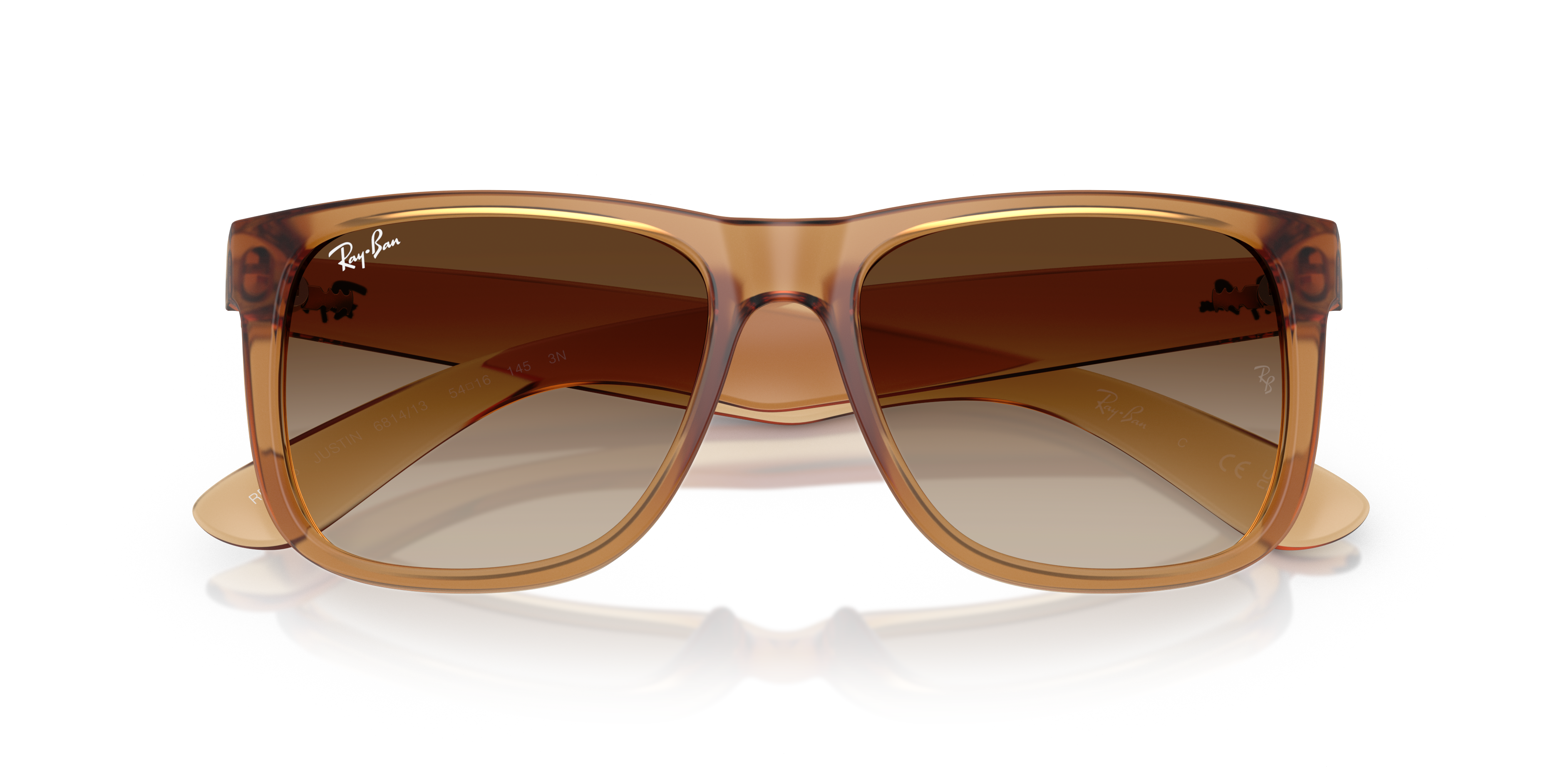 Occhiali da Sole Ray-Ban Justin Uomo Originali | Colore Opal Grey