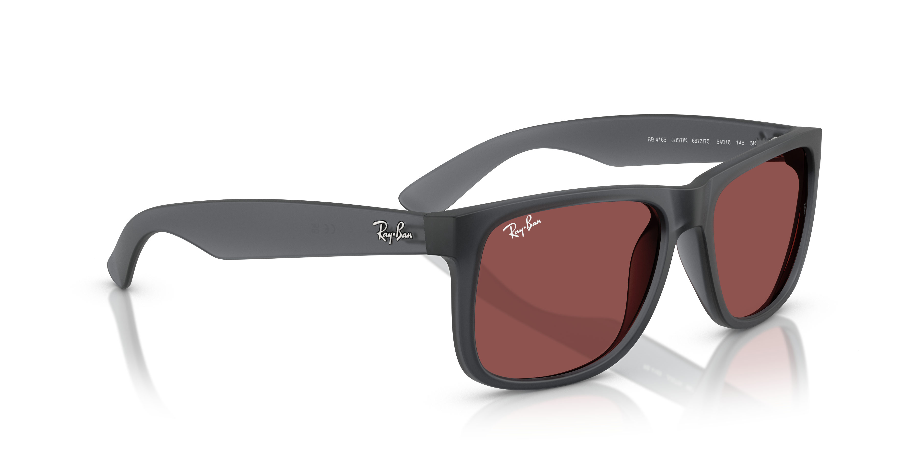 Occhiali da Sole Ray-Ban Justin Uomo Originali | Colore Opal Grey