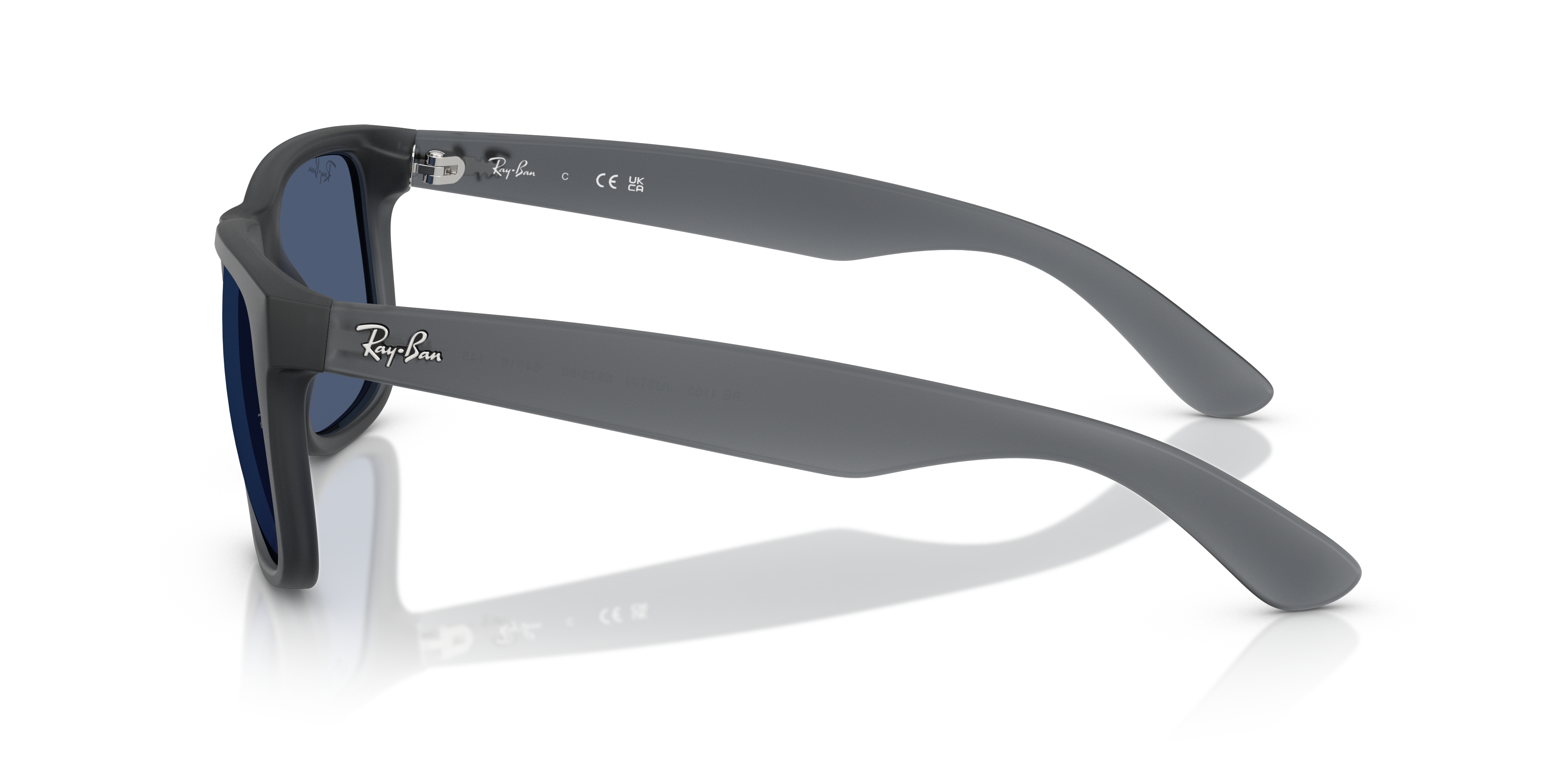 Occhiali da Sole Ray-Ban Justin Uomo Originali | Colore Opal Grey