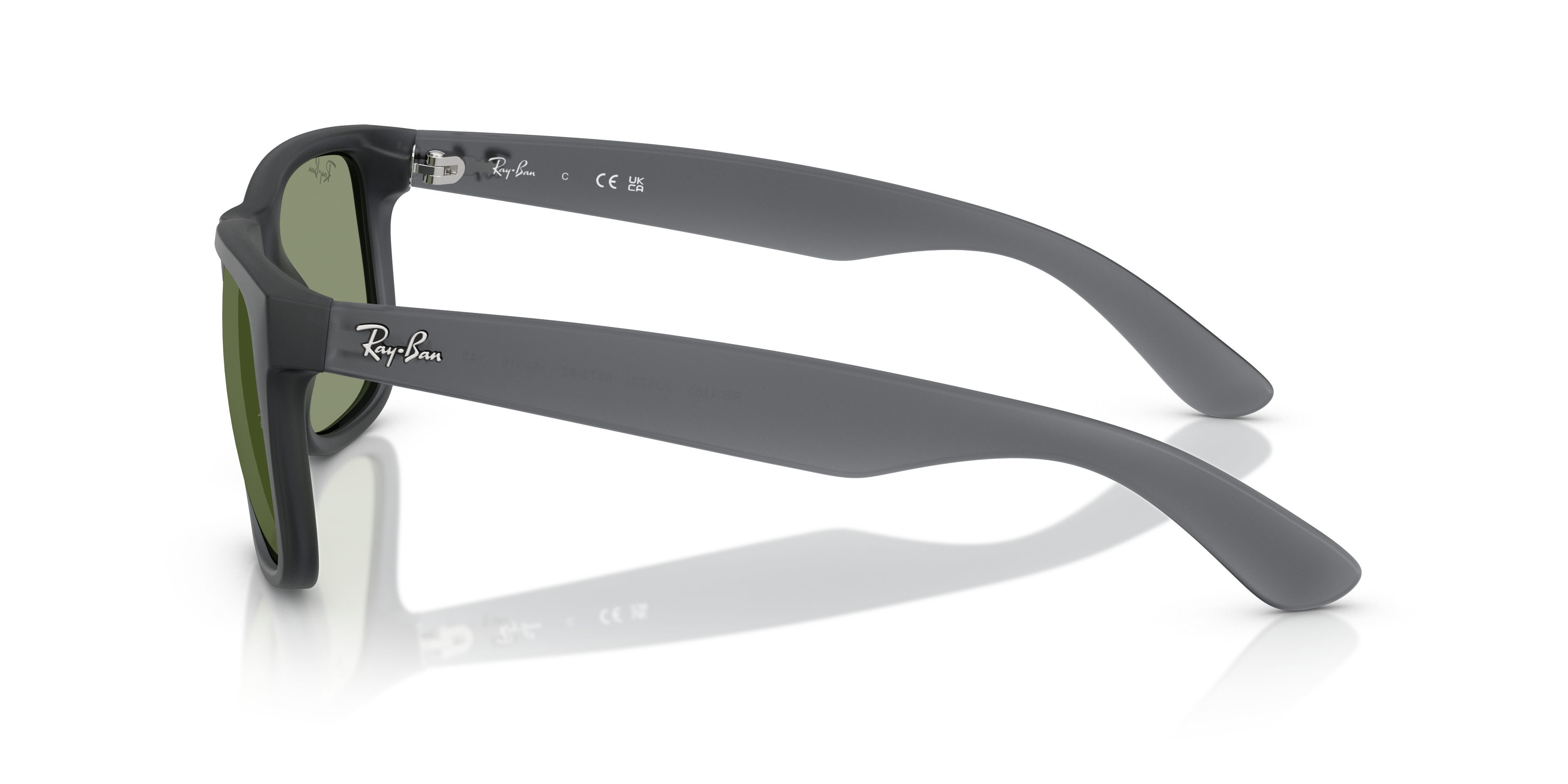 Occhiali da Sole Ray-Ban Justin Uomo Originali | Colore Opal Grey