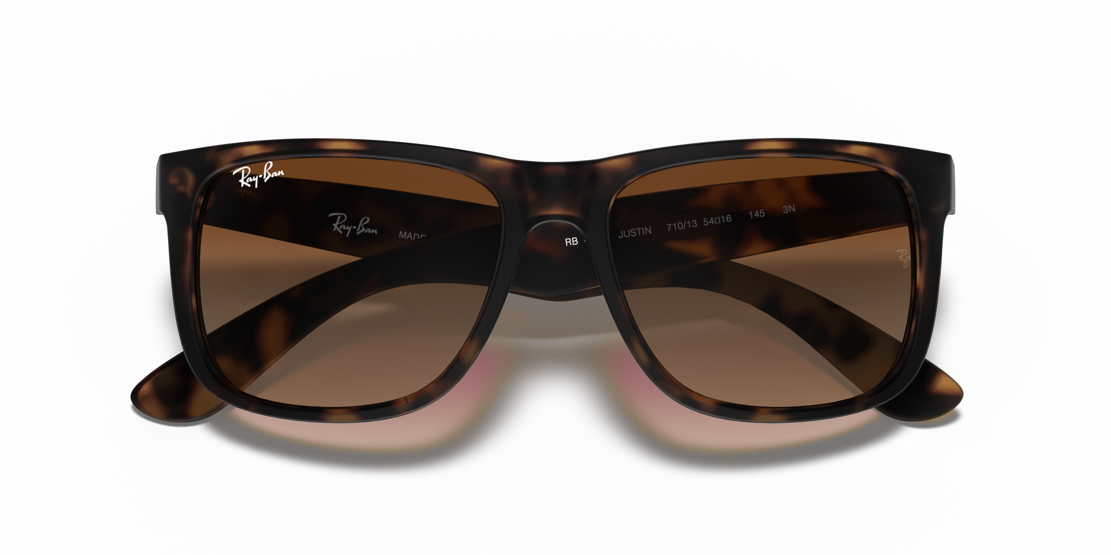 Occhiali da Sole Ray-Ban Justin Uomo Originali | Colore Opal Grey