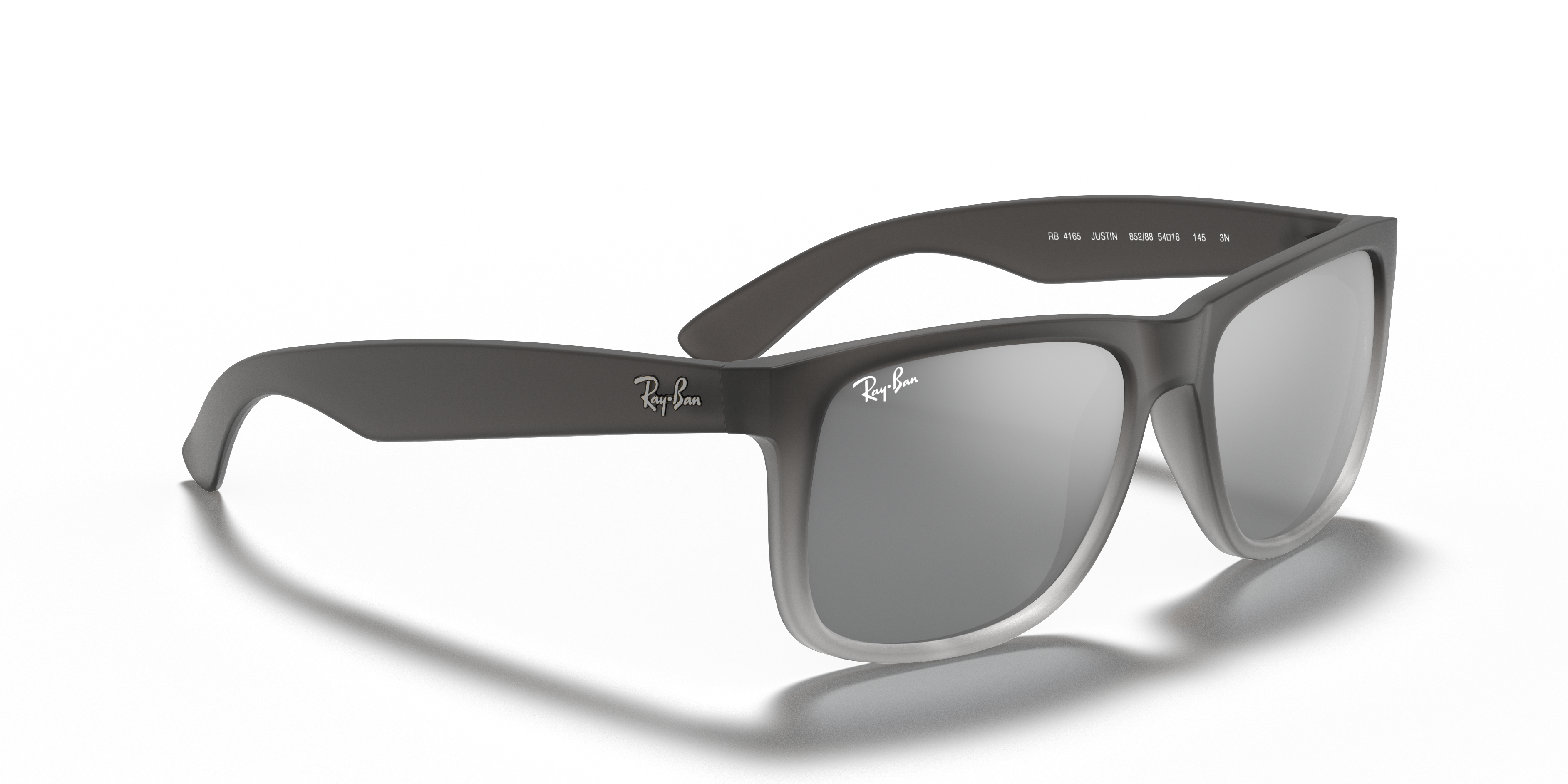 Occhiali da Sole Ray-Ban Justin Uomo Originali | Colore Opal Grey