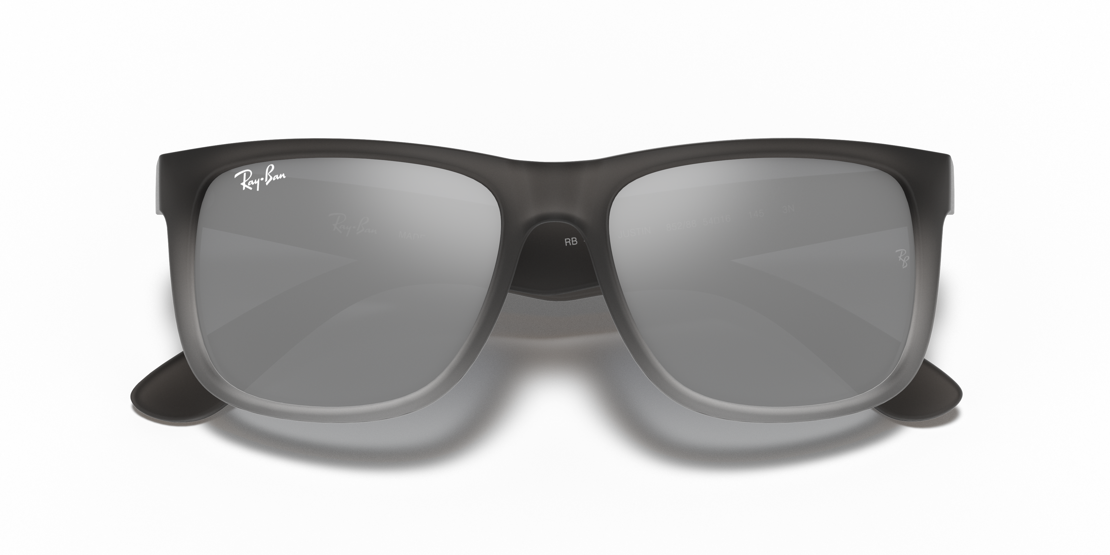 Occhiali da Sole Ray-Ban Justin Uomo Originali | Colore Opal Grey