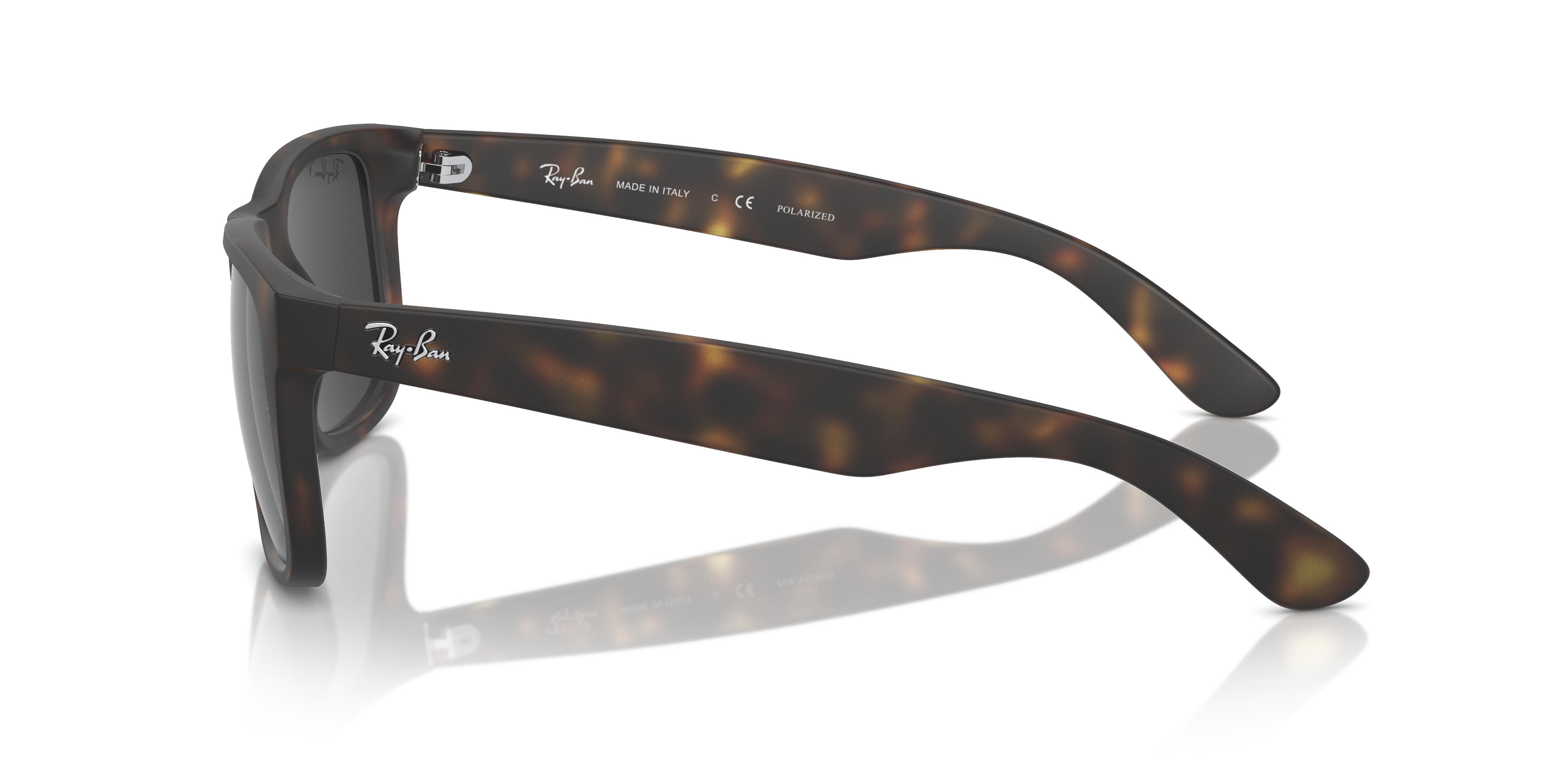 Occhiali da Sole Ray-Ban Justin Uomo Originali | Colore Opal Grey