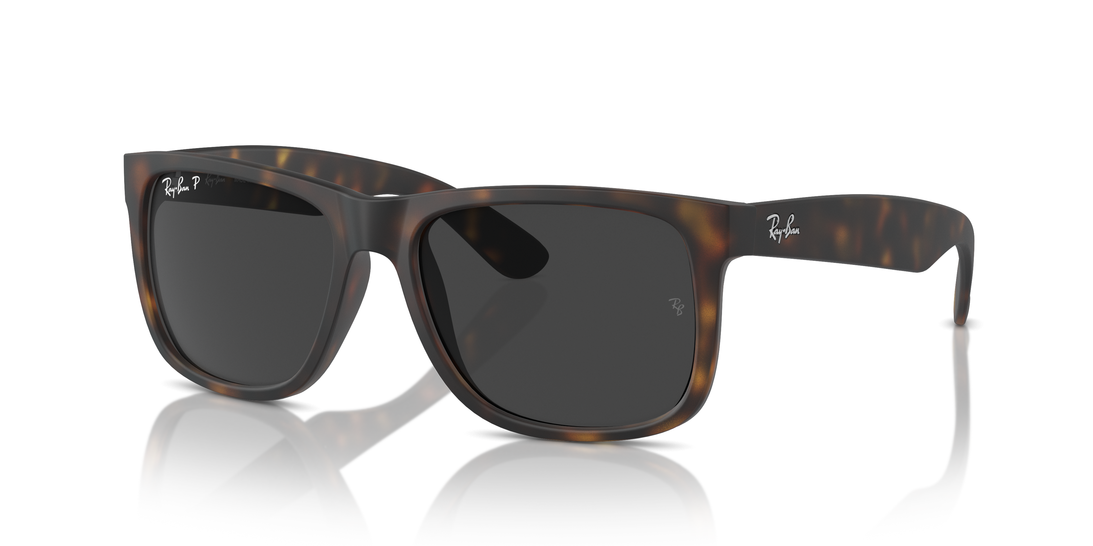 Occhiali da Sole Ray-Ban Justin Uomo Originali | Colore Opal Grey